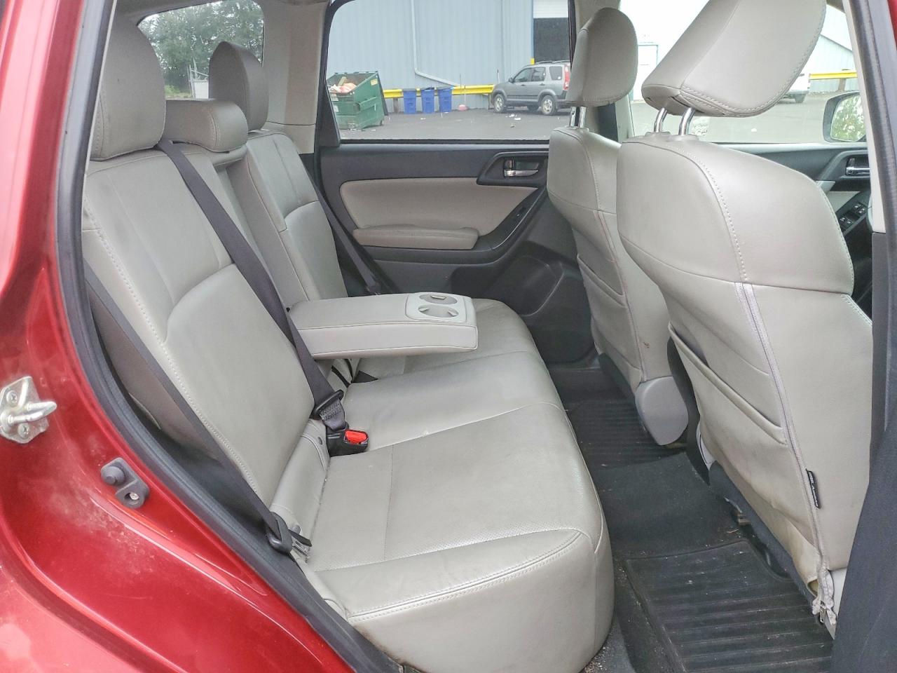 2014 Subaru Forester 2.5i Limited Burgundy vin: JF2SJAHC3EH435437