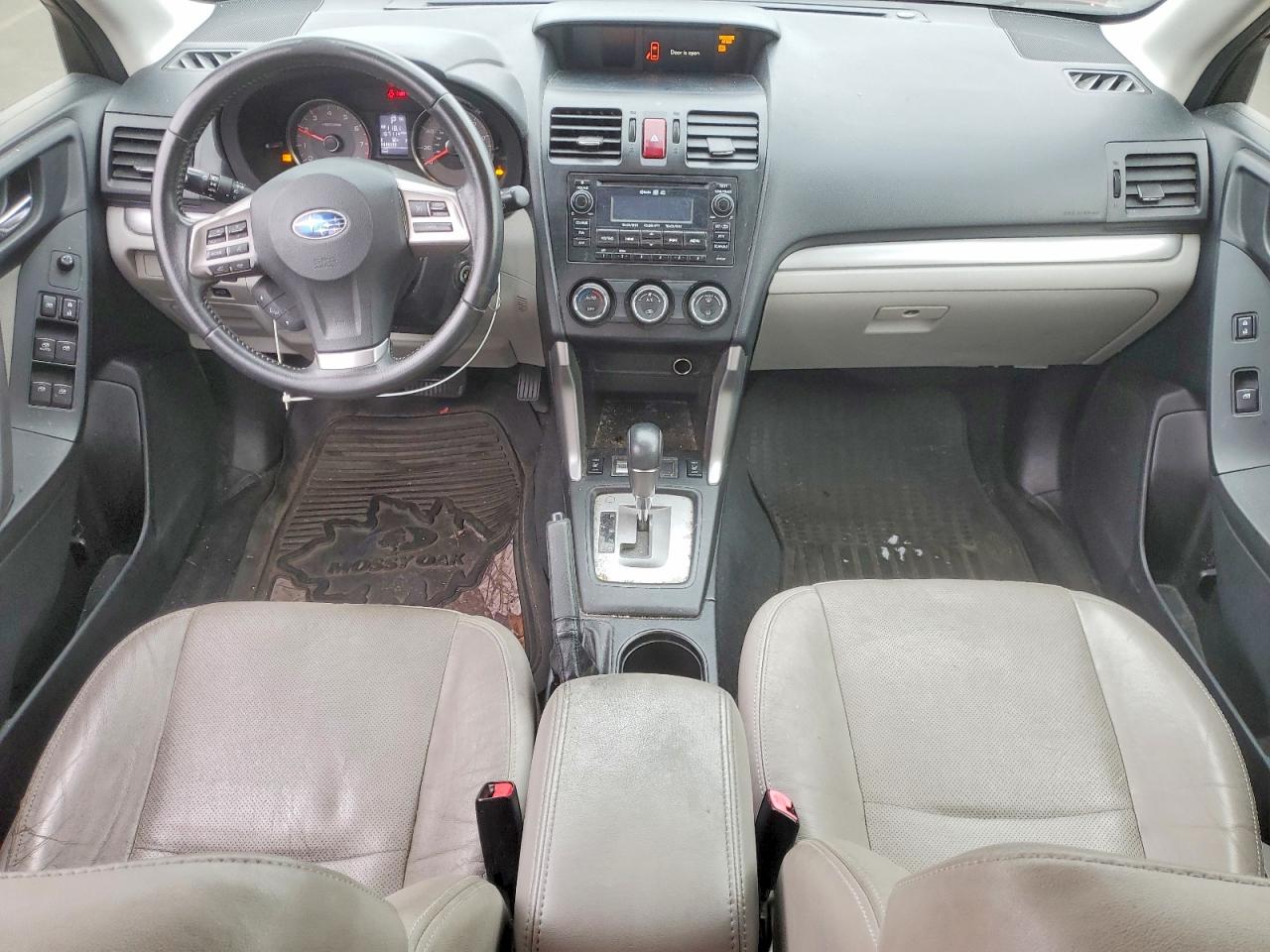 2014 Subaru Forester 2.5i Limited Burgundy vin: JF2SJAHC3EH435437