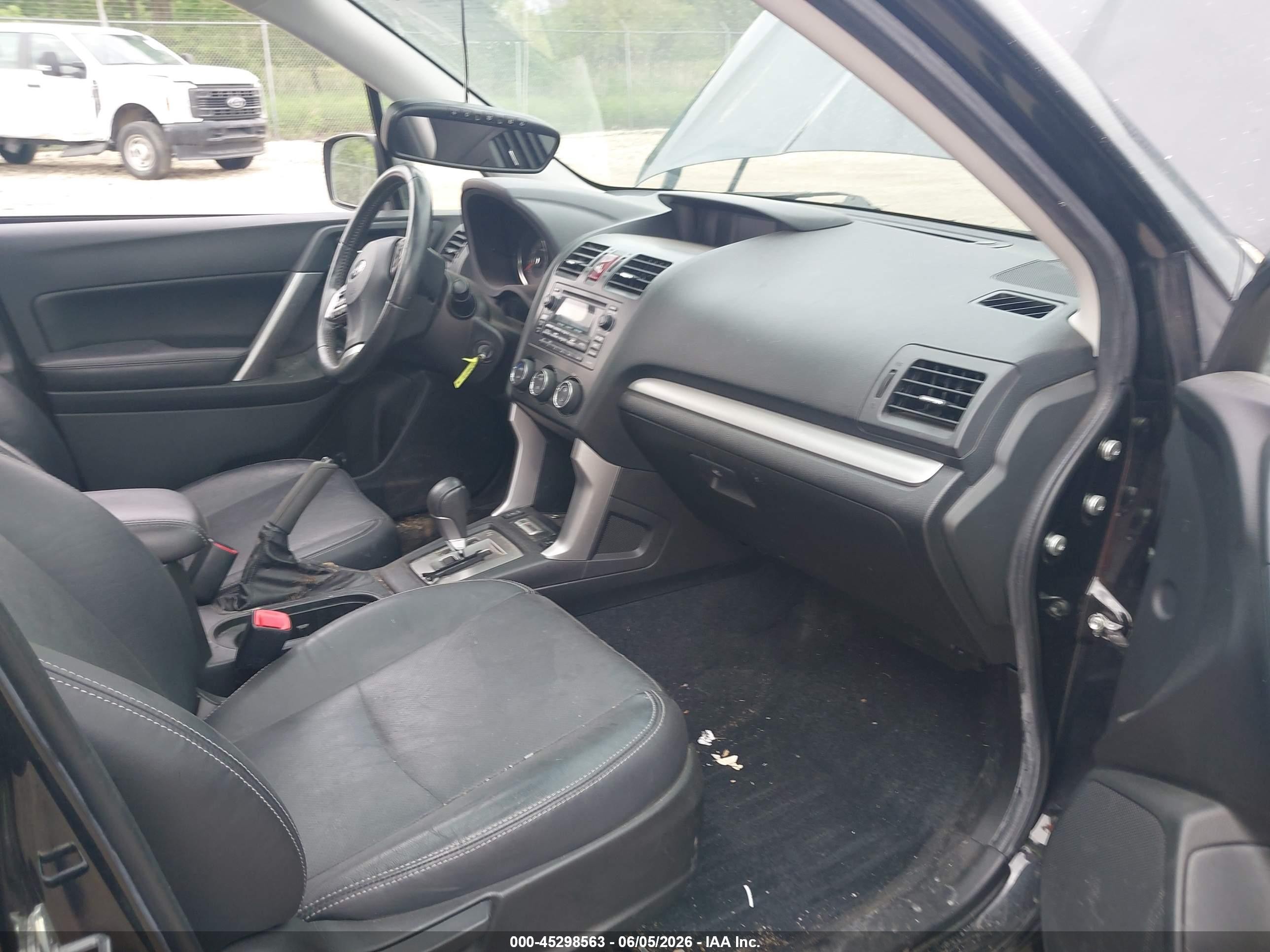 2014 Subaru Forester 2.5i Limited Black vin: JF2SJAHC3EH454425