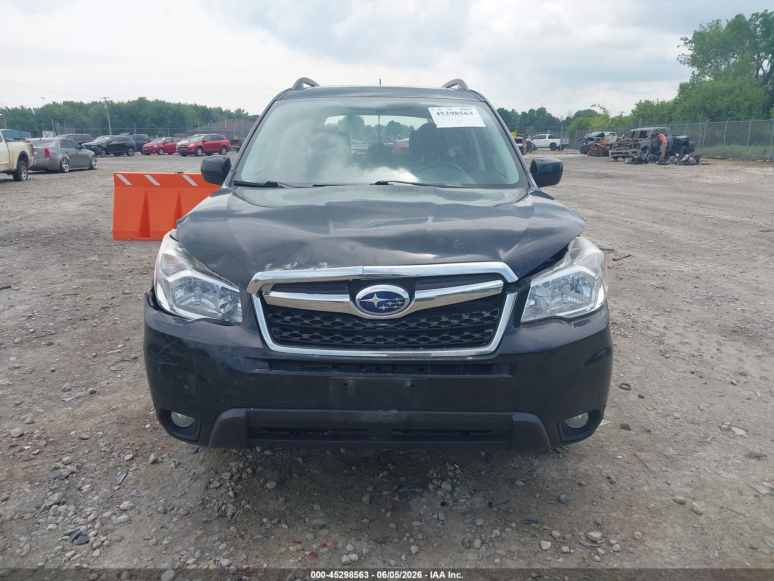 2014 Subaru Forester 2.5i Limited Black vin: JF2SJAHC3EH454425