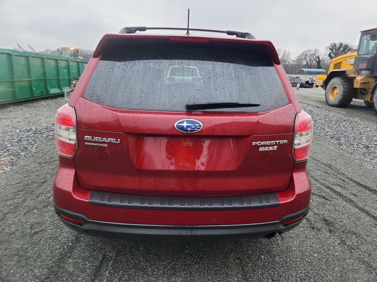 2014 Subaru Forester 2.5i Limited Burgundy vin: JF2SJAHC3EH460922