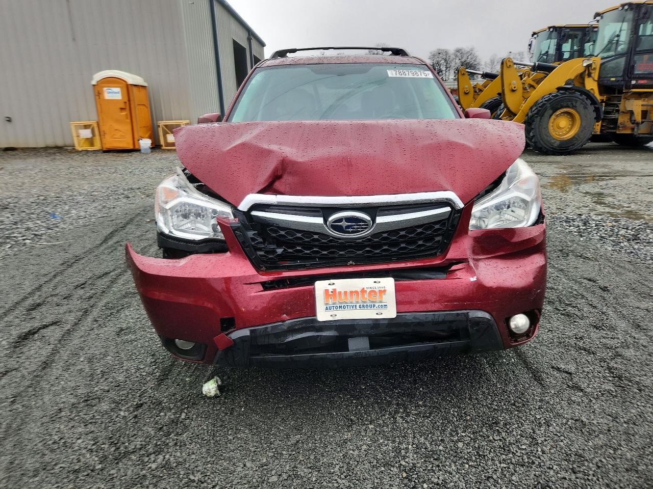 2014 Subaru Forester 2.5i Limited Burgundy vin: JF2SJAHC3EH460922
