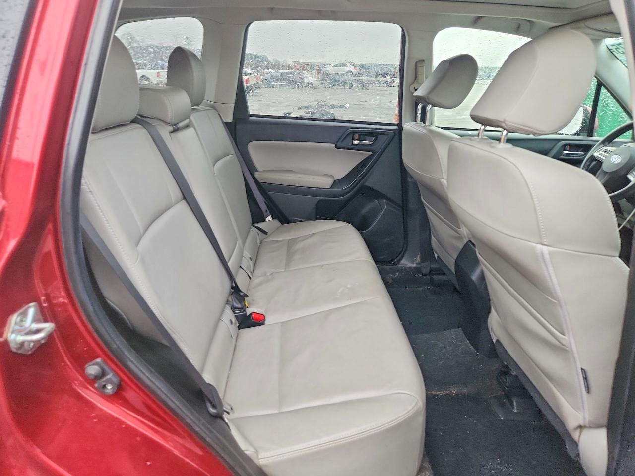 2014 Subaru Forester 2.5i Limited Burgundy vin: JF2SJAHC3EH460922