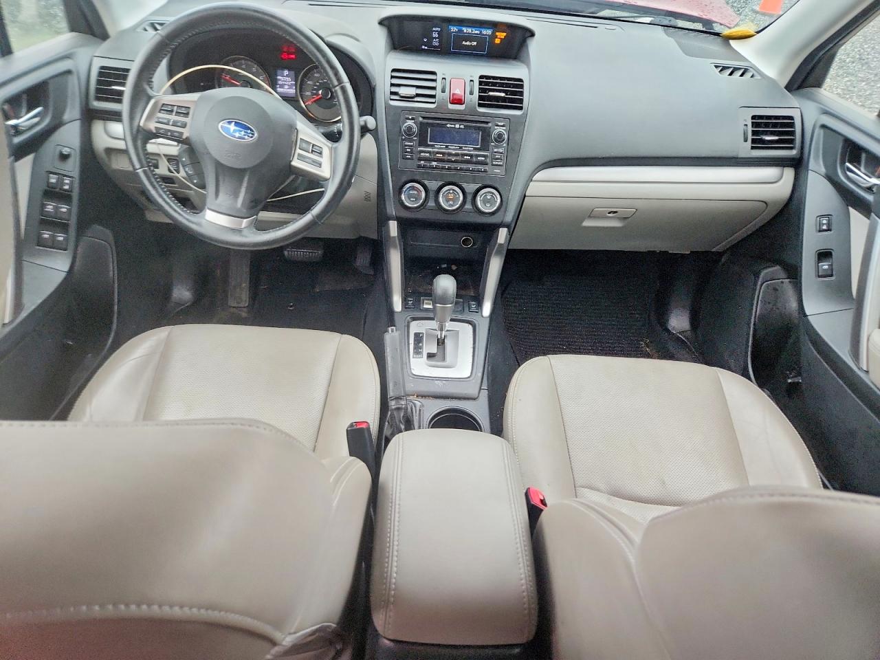 2014 Subaru Forester 2.5i Limited Burgundy vin: JF2SJAHC3EH460922