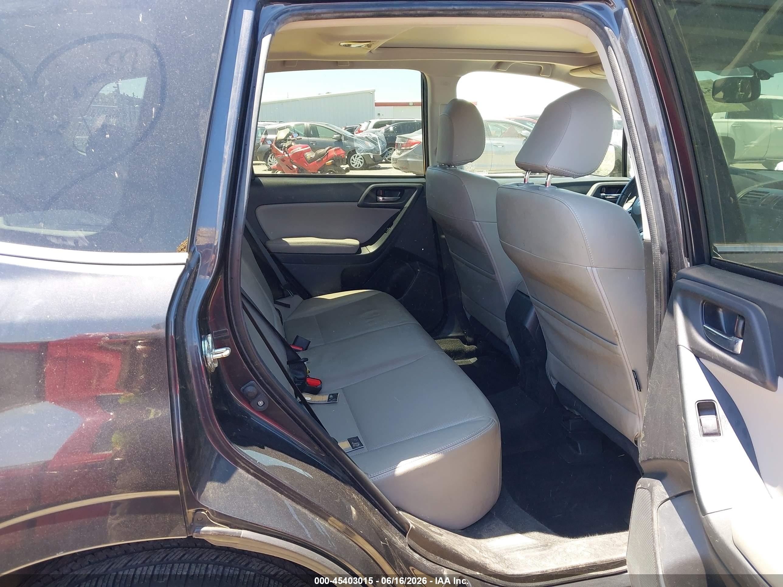 2014 Subaru Forester 2.5i Limited Black vin: JF2SJAHC3EH530063