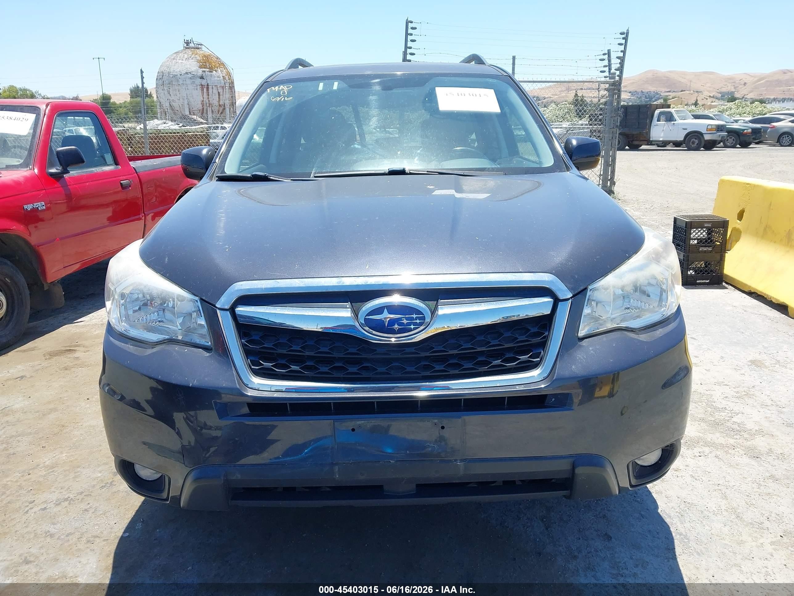 2014 Subaru Forester 2.5i Limited Black vin: JF2SJAHC3EH530063