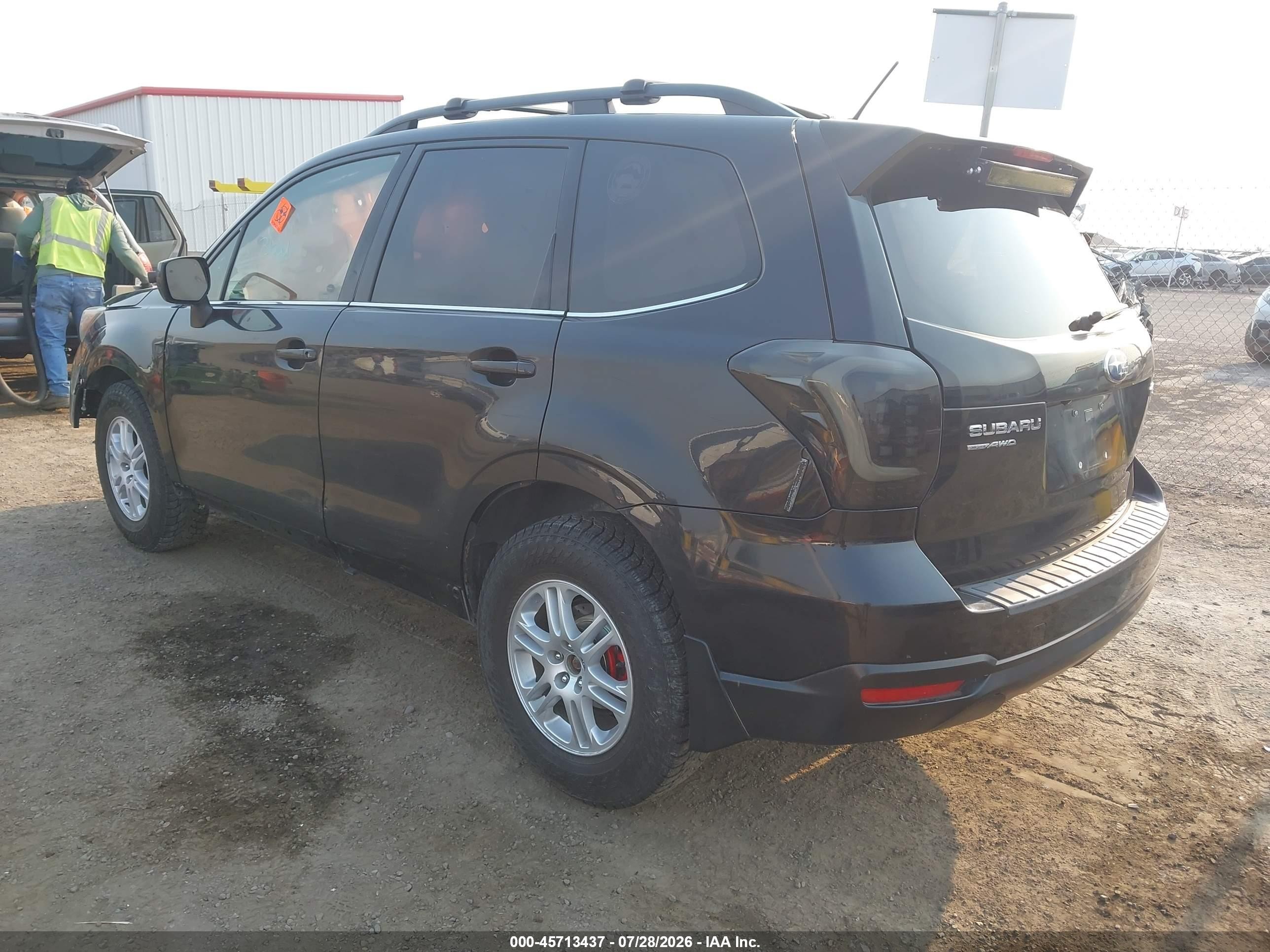 2014 Subaru Forester 2.5i Limited Black vin: JF2SJAHC3EH536056