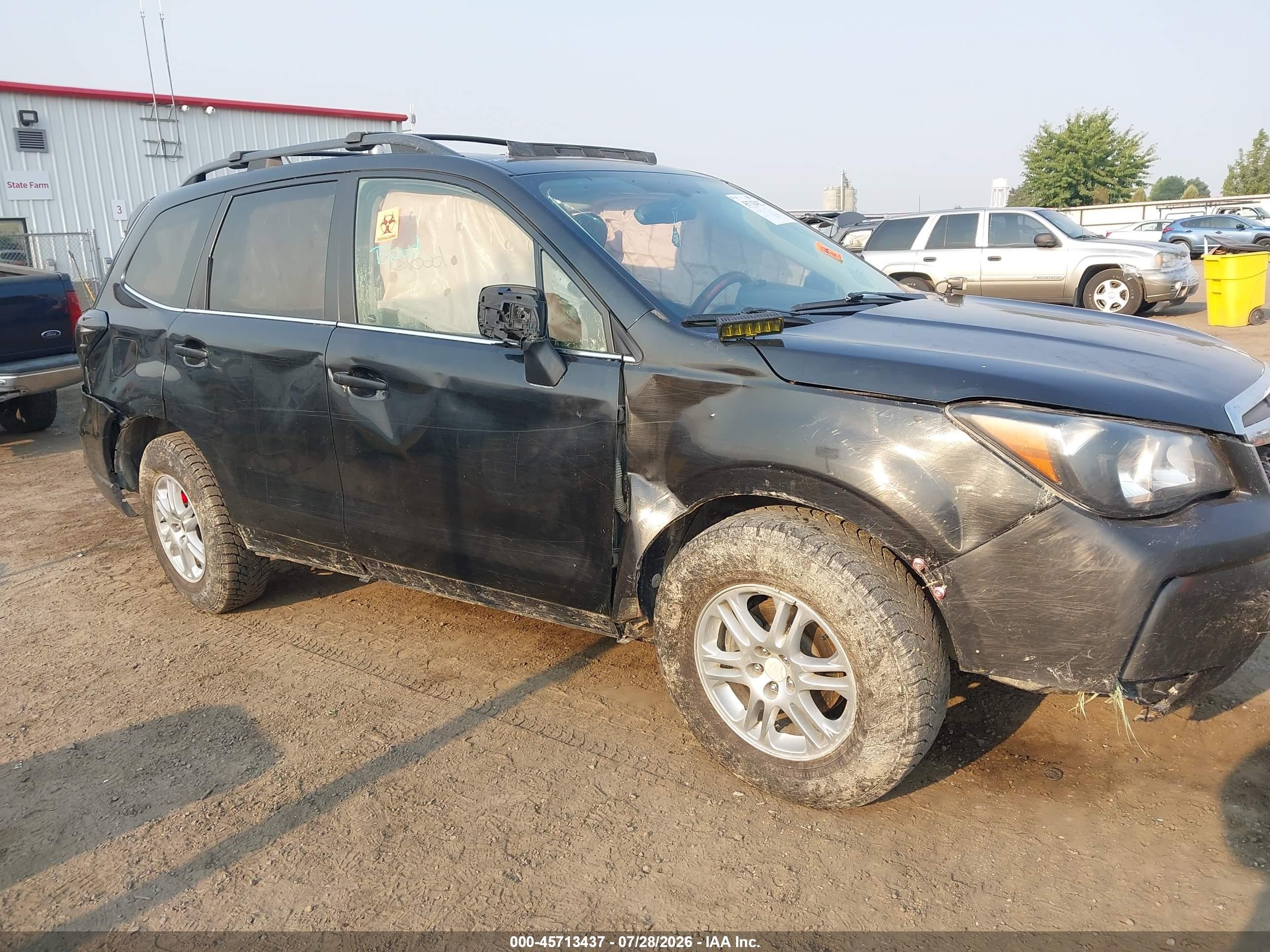 2014 Subaru Forester 2.5i Limited Black vin: JF2SJAHC3EH536056