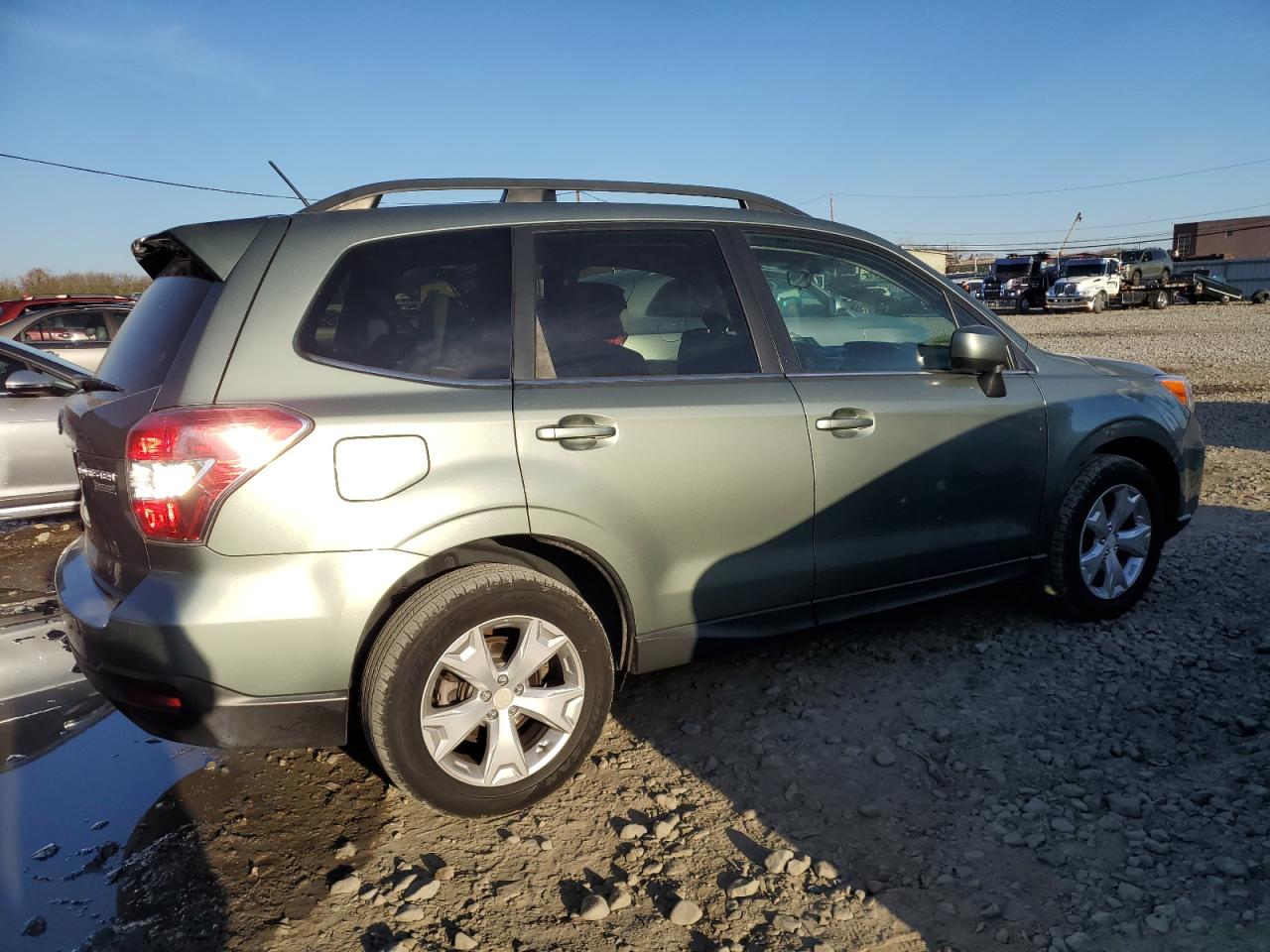 2014 Subaru Forester 2.5i Limited Green vin: JF2SJAHC3EH539796