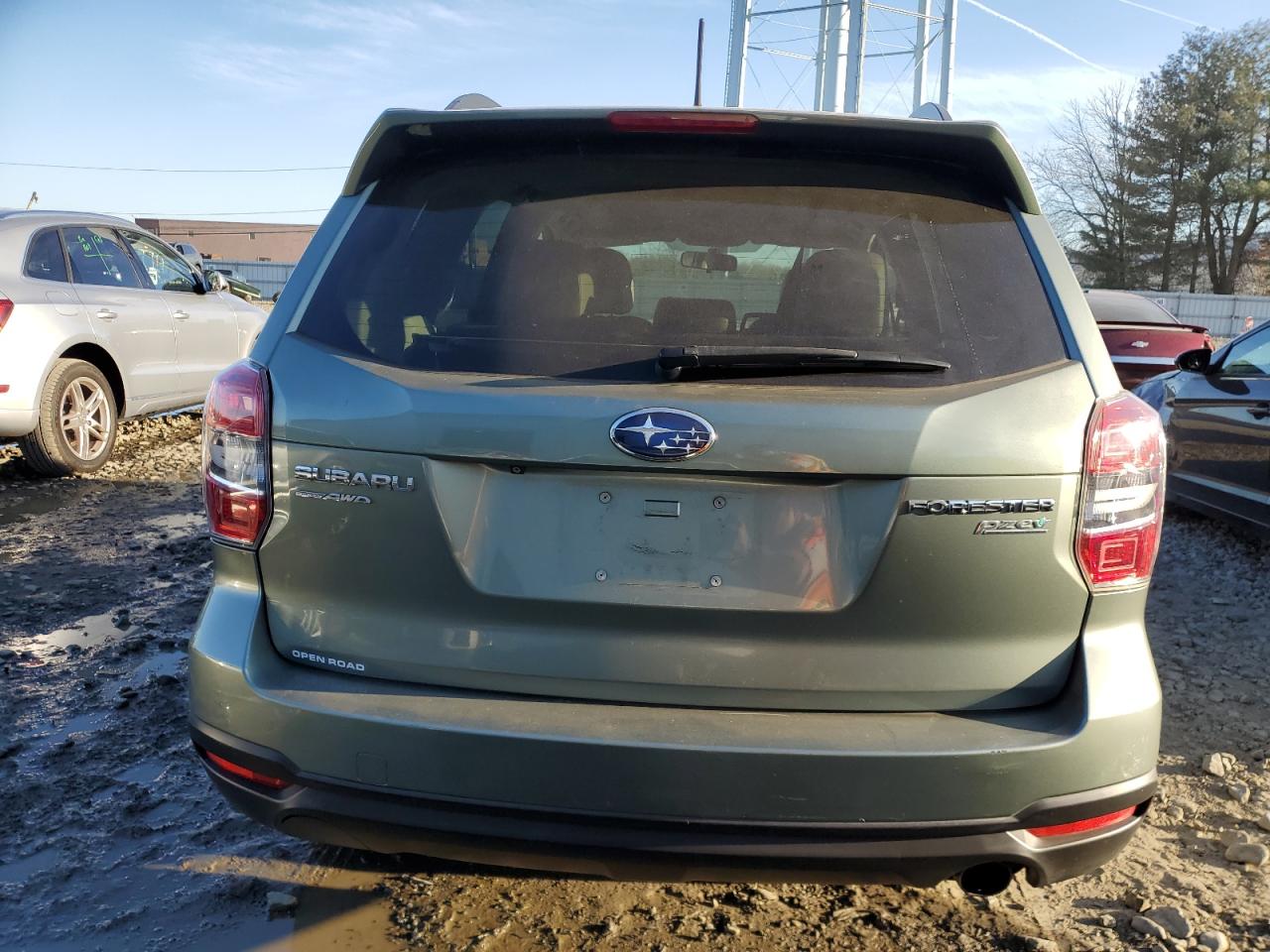 2014 Subaru Forester 2.5i Limited Green vin: JF2SJAHC3EH539796