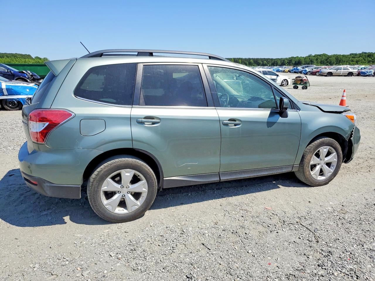 2014 Subaru Forester 2.5i Limited Green vin: JF2SJAHC3EH539796