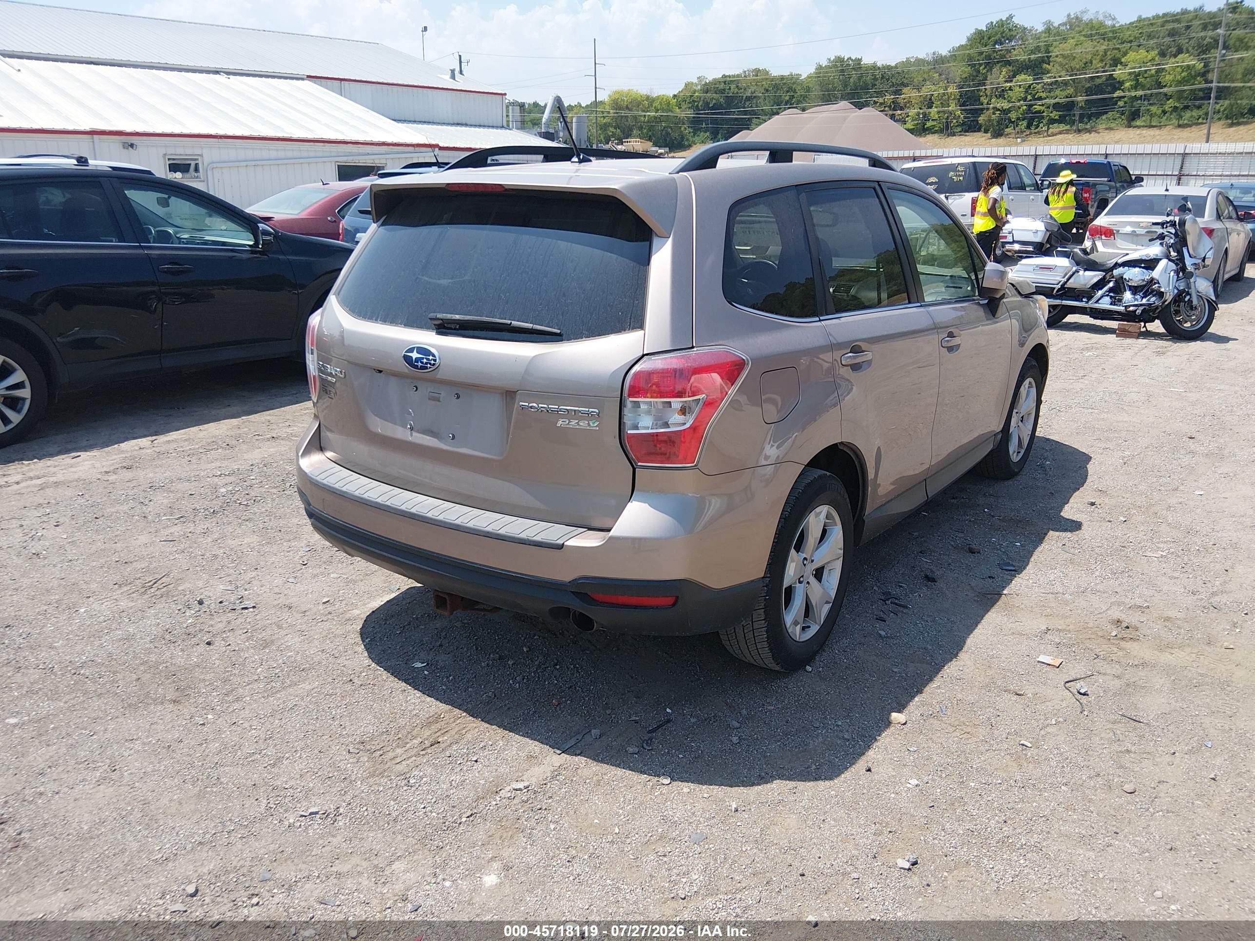 2014 Subaru Forester 2.5i Limited Gold vin: JF2SJAHC3EH541015