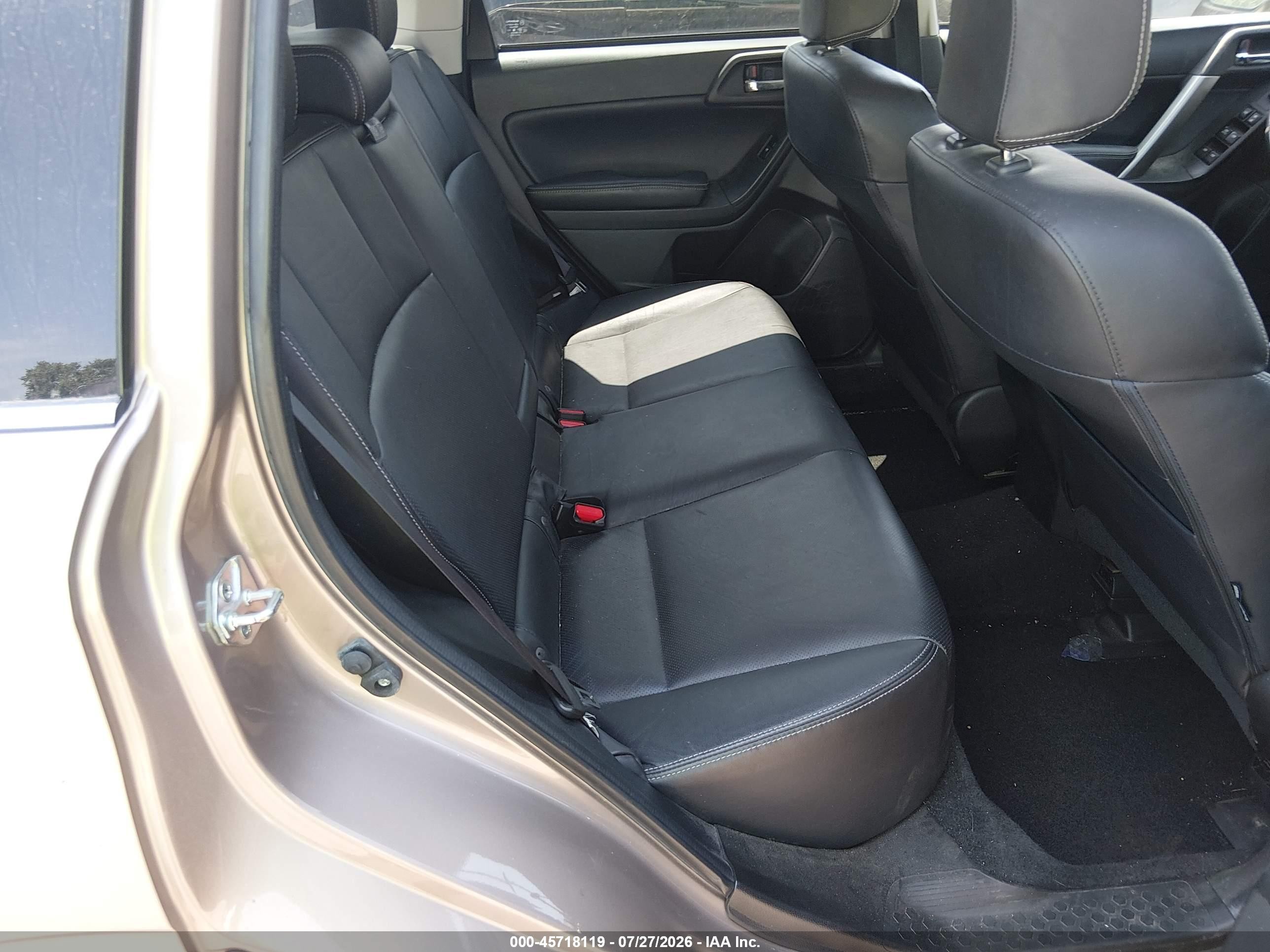 2014 Subaru Forester 2.5i Limited Gold vin: JF2SJAHC3EH541015