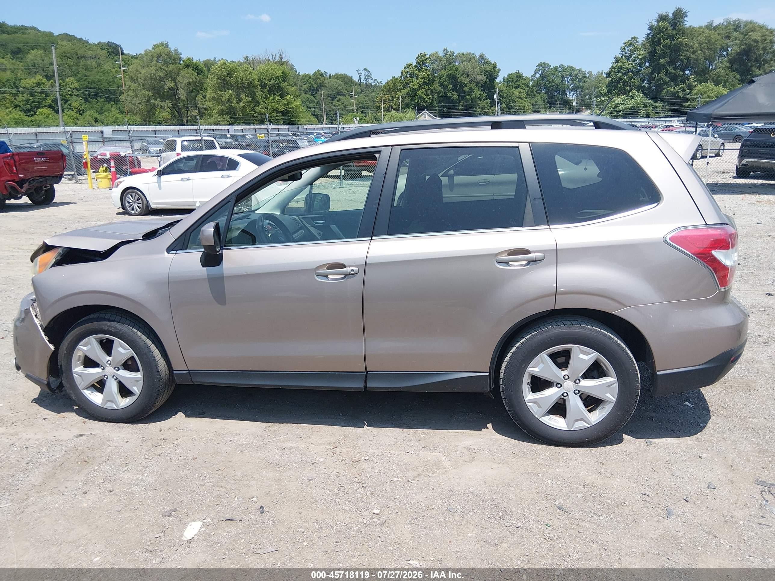 2014 Subaru Forester 2.5i Limited Gold vin: JF2SJAHC3EH541015
