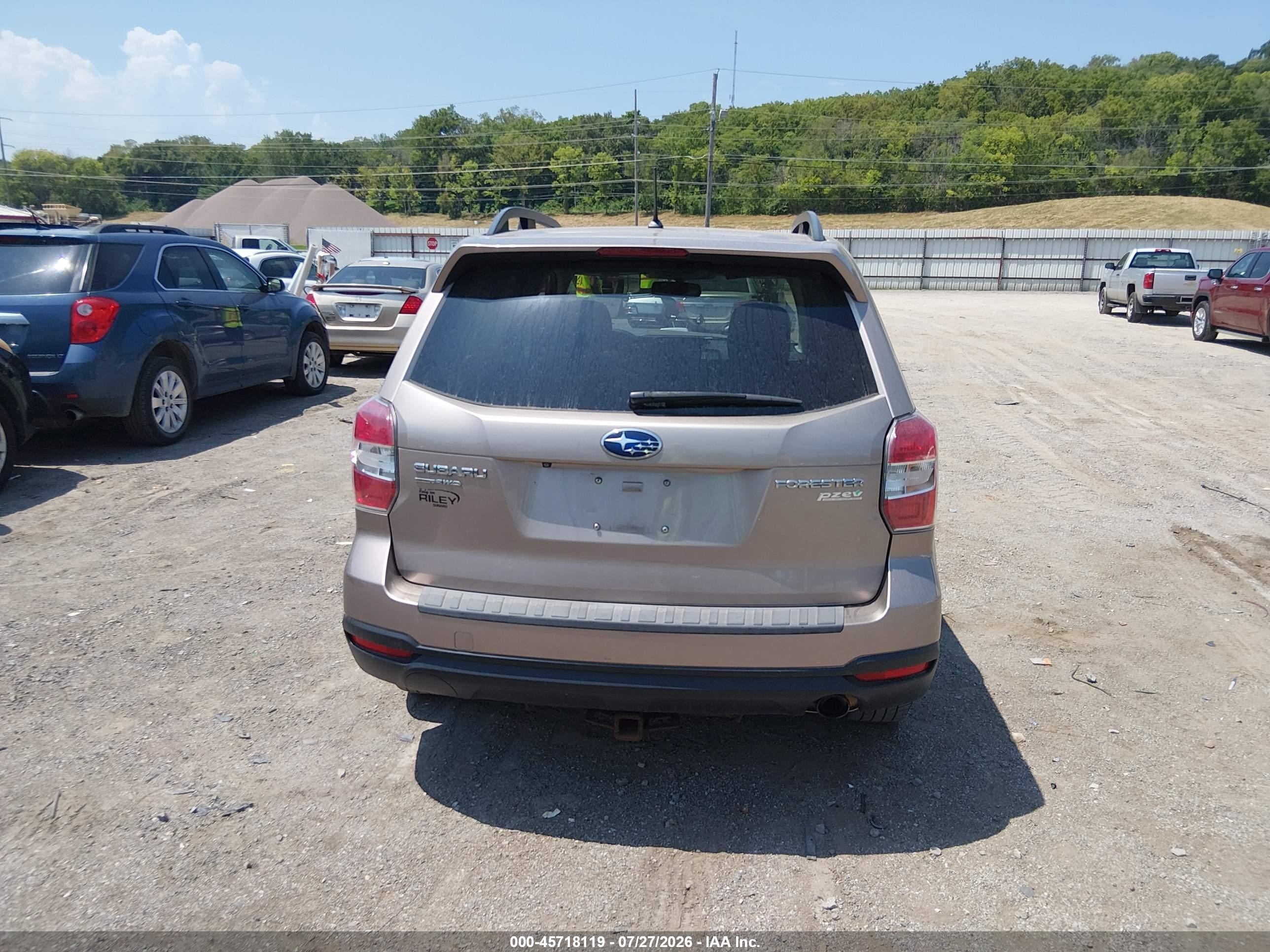 2014 Subaru Forester 2.5i Limited Gold vin: JF2SJAHC3EH541015