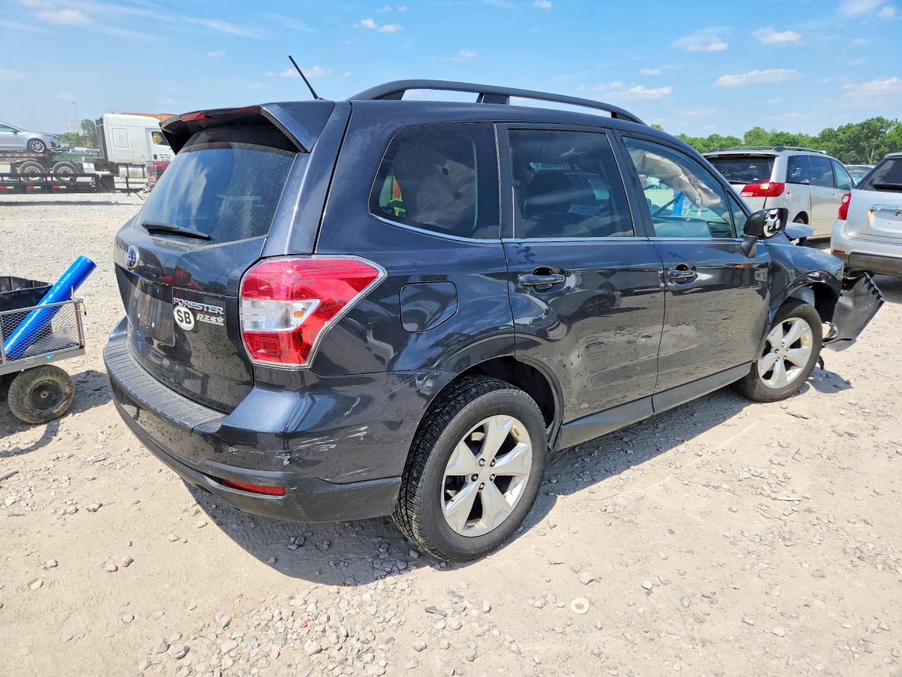 2014 Subaru Forester 2.5i Limited Charcoal vin: JF2SJAHC3EH547493
