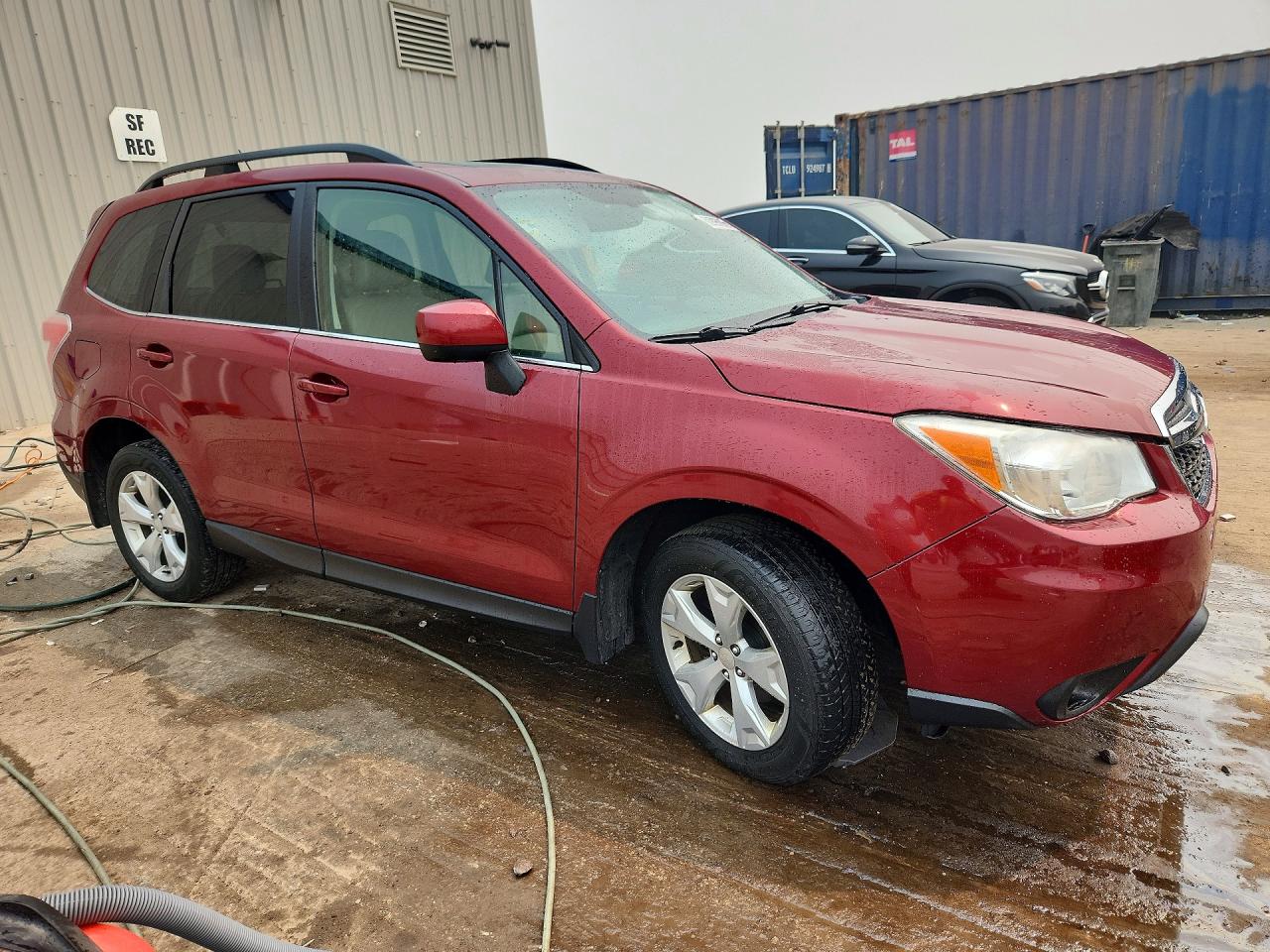 2014 Subaru Forester 2.5i Limited Красный vin: JF2SJAHC3EH551009