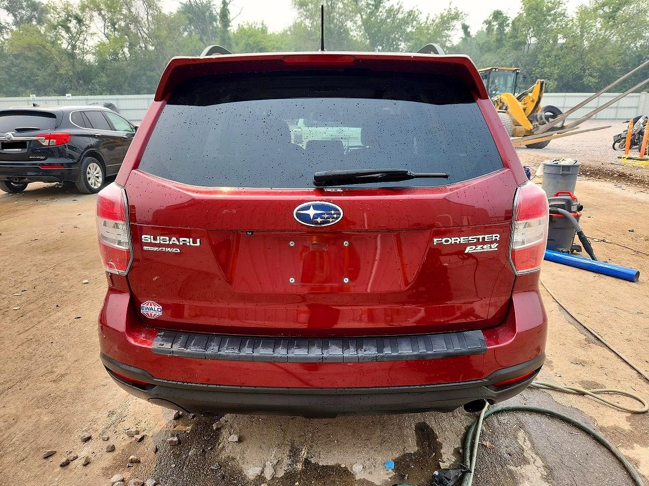 2014 Subaru Forester 2.5i Limited Красный vin: JF2SJAHC3EH551009