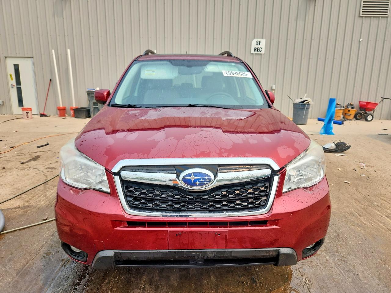 2014 Subaru Forester 2.5i Limited Красный vin: JF2SJAHC3EH551009