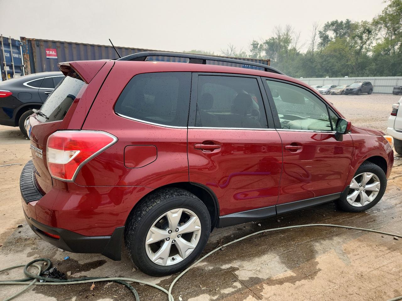 2014 Subaru Forester 2.5i Limited Красный vin: JF2SJAHC3EH551009