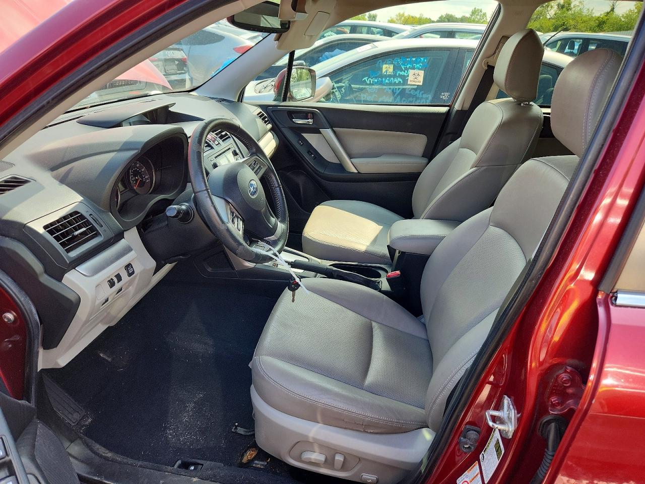 2014 Subaru Forester 2.5i Limited Красный vin: JF2SJAHC3EH551009