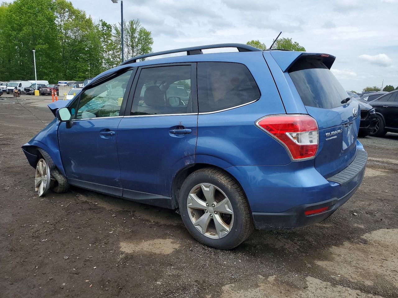 2015 Subaru Forester 2.5i Limited Blue vin: JF2SJAHC3FH440901