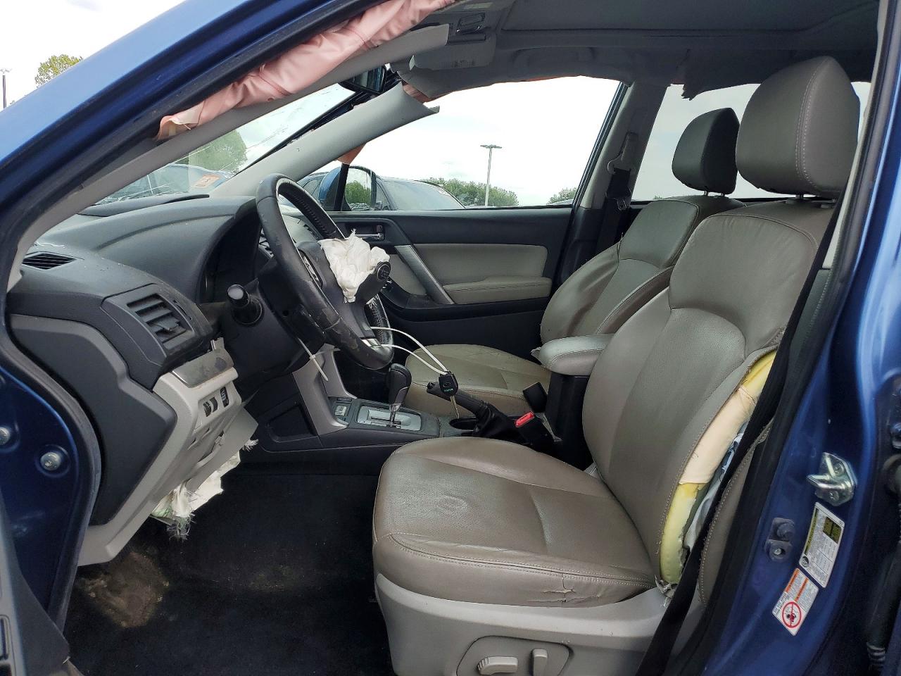 2015 Subaru Forester 2.5i Limited Blue vin: JF2SJAHC3FH440901