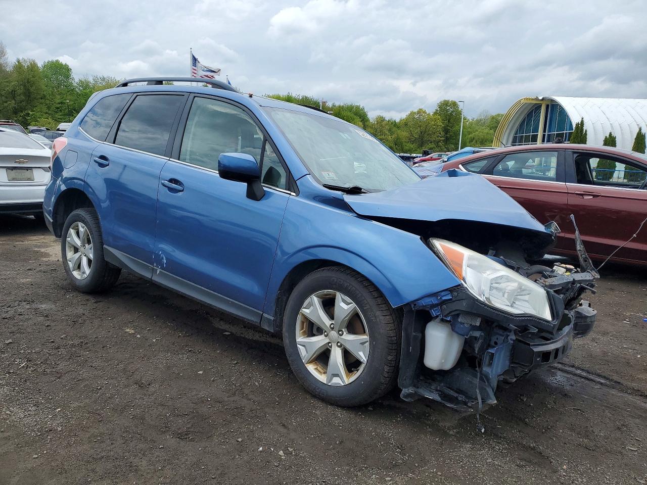 2015 Subaru Forester 2.5i Limited Blue vin: JF2SJAHC3FH440901