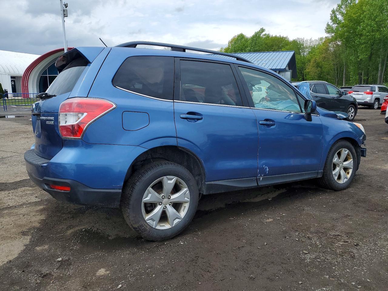 2015 Subaru Forester 2.5i Limited Blue vin: JF2SJAHC3FH440901