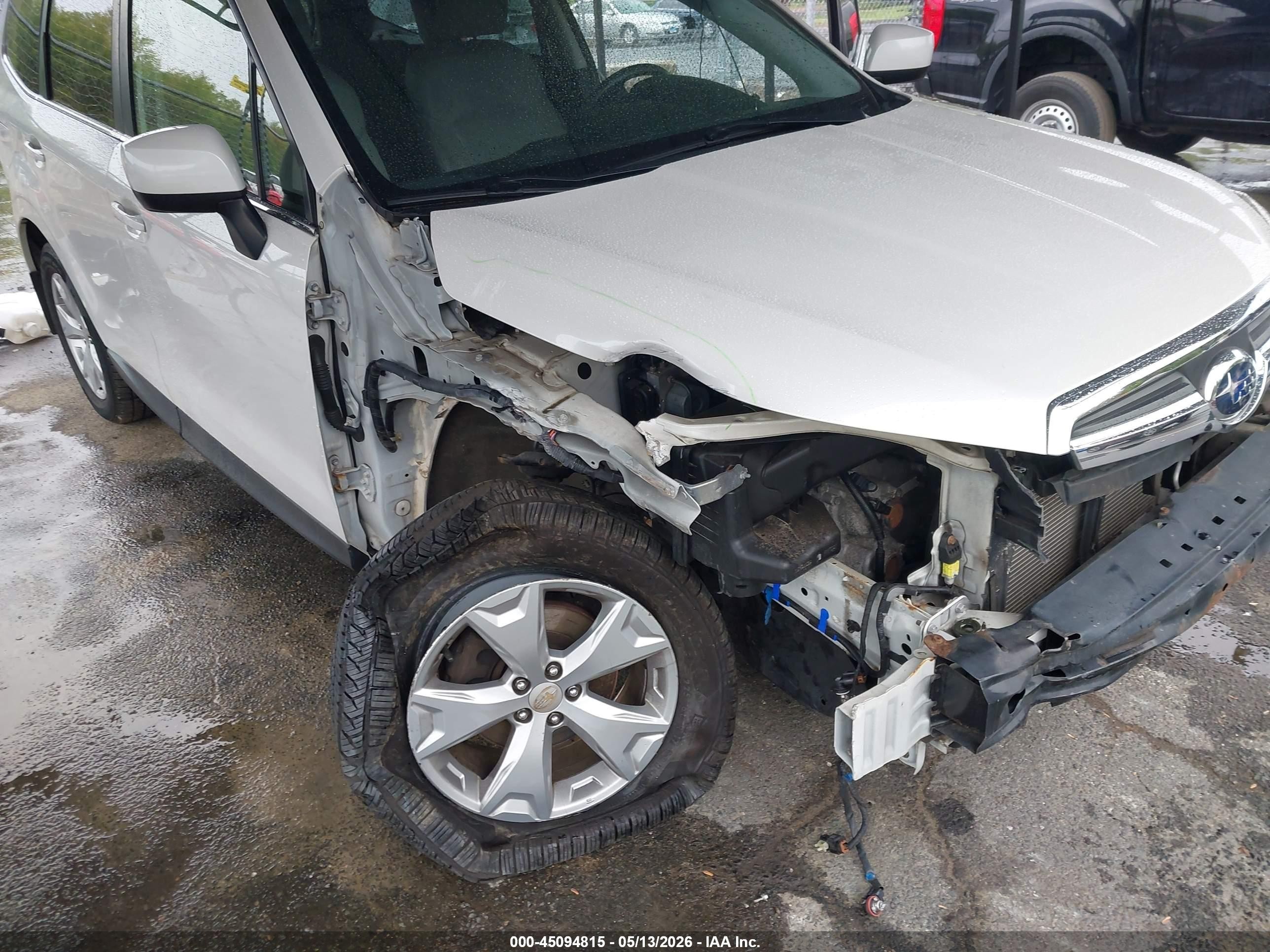2015 Subaru Forester 2.5i Limited White vin: JF2SJAHC3FH814486