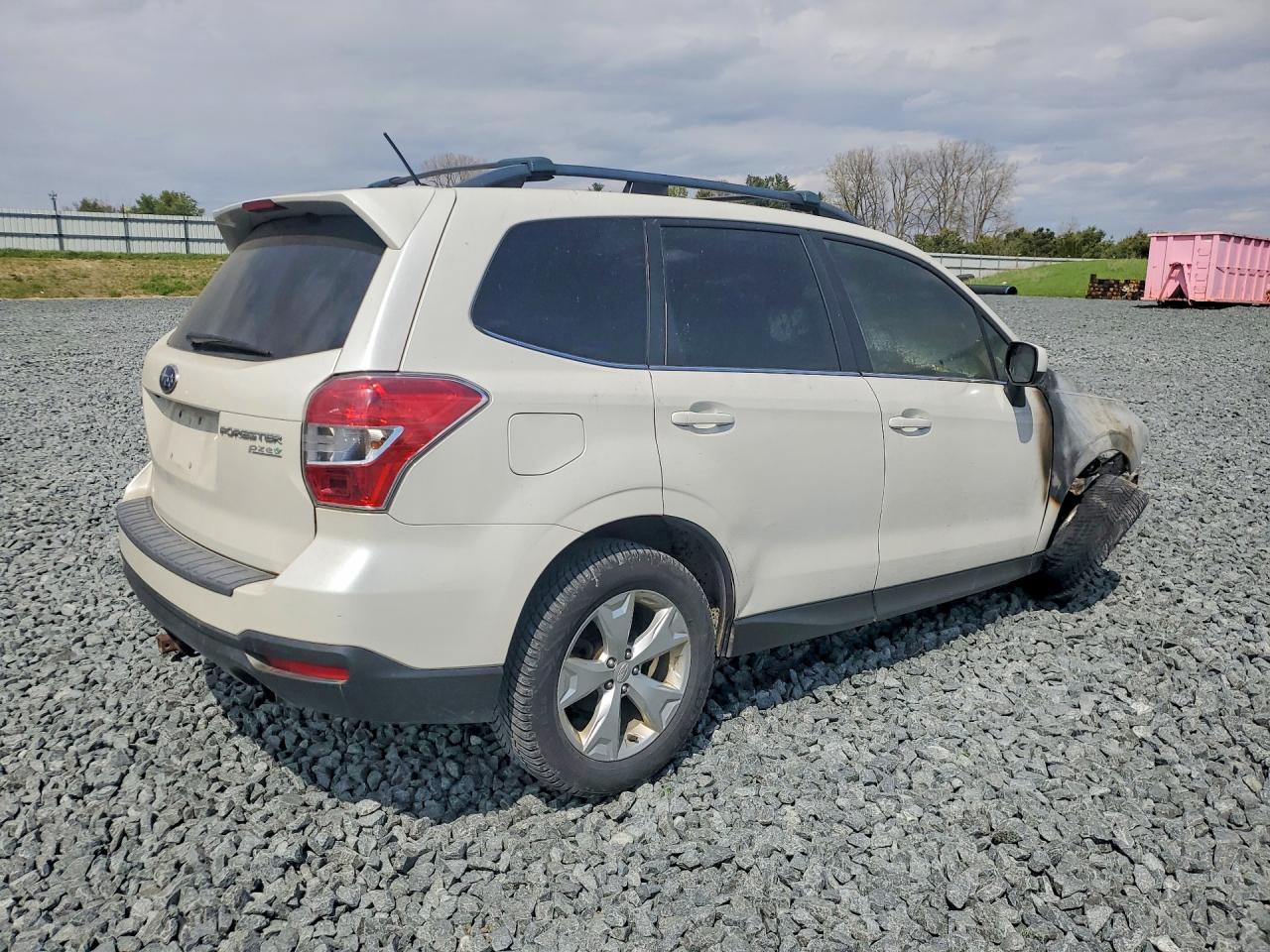 2014 Subaru Forester 2.5i Limited Белый vin: JF2SJAHC4EH449959
