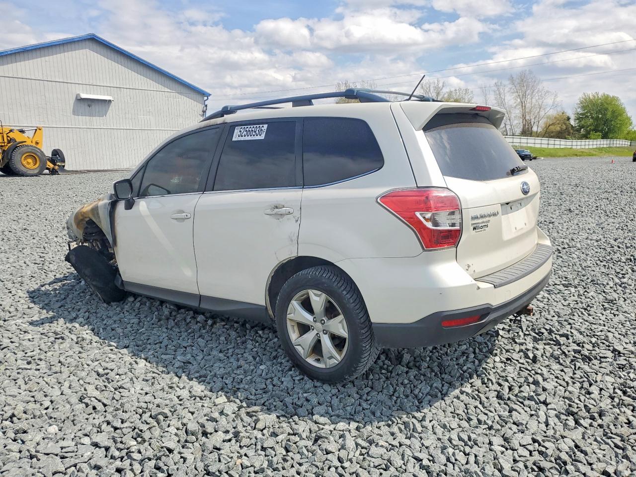 2014 Subaru Forester 2.5i Limited Белый vin: JF2SJAHC4EH449959