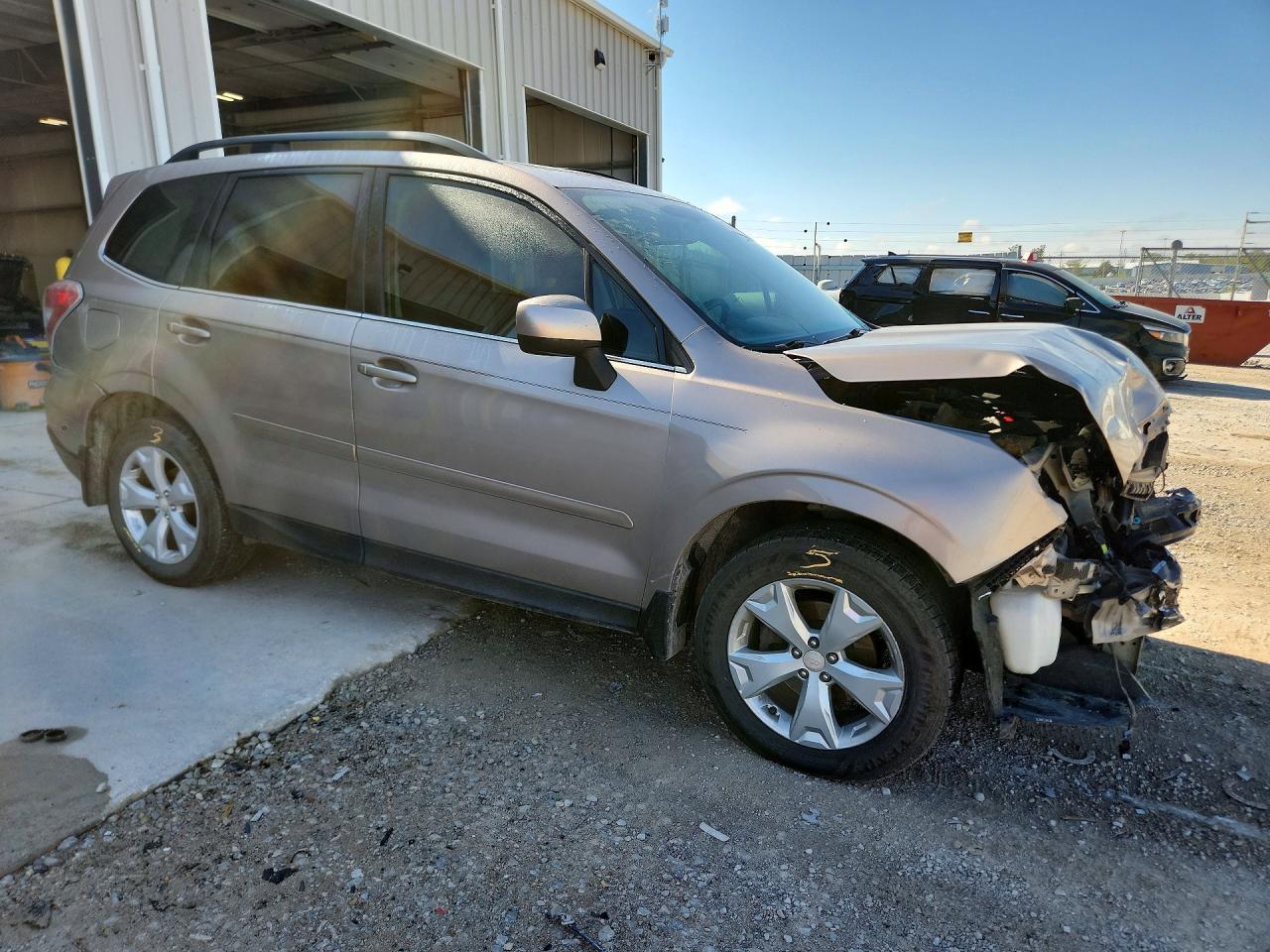 2014 Subaru Forester 2.5i Limited Tan vin: JF2SJAHC4EH526880