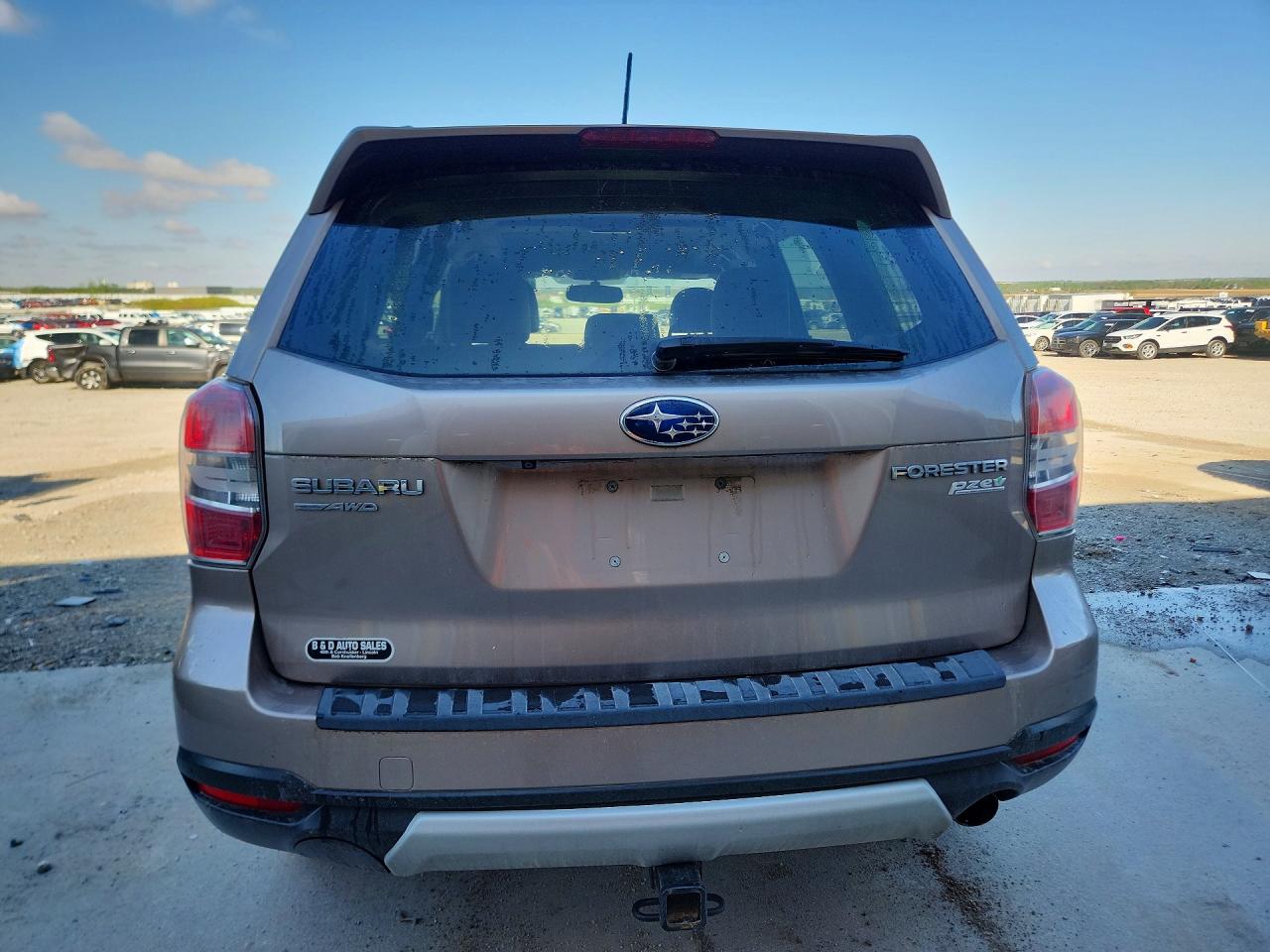 2014 Subaru Forester 2.5i Limited Tan vin: JF2SJAHC4EH526880