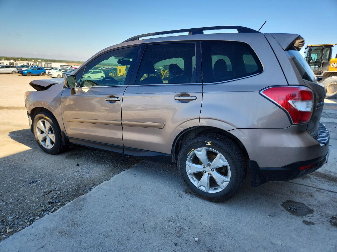2014 Subaru Forester 2.5i Limited Tan vin: JF2SJAHC4EH526880