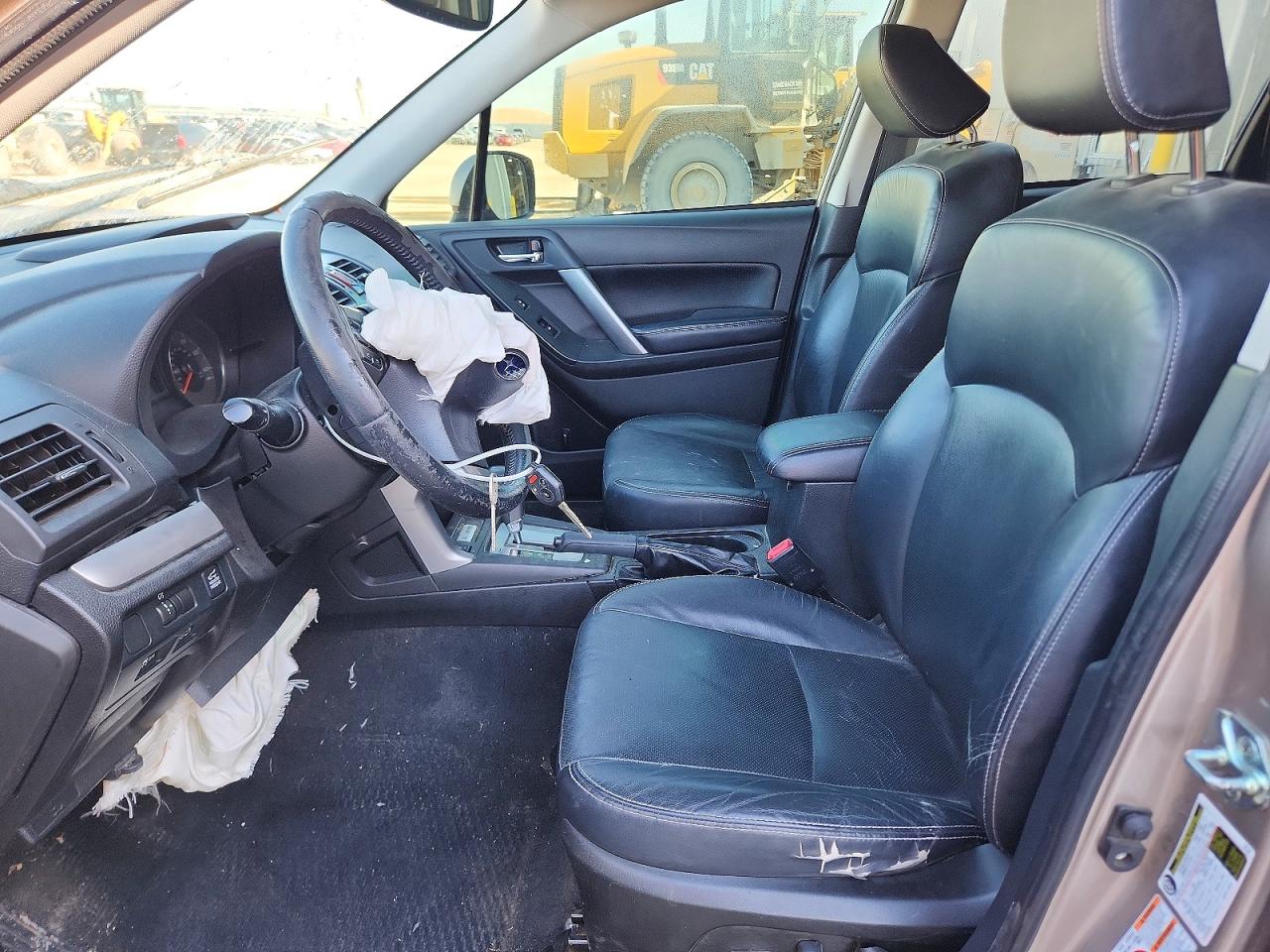 2014 Subaru Forester 2.5i Limited Tan vin: JF2SJAHC4EH526880