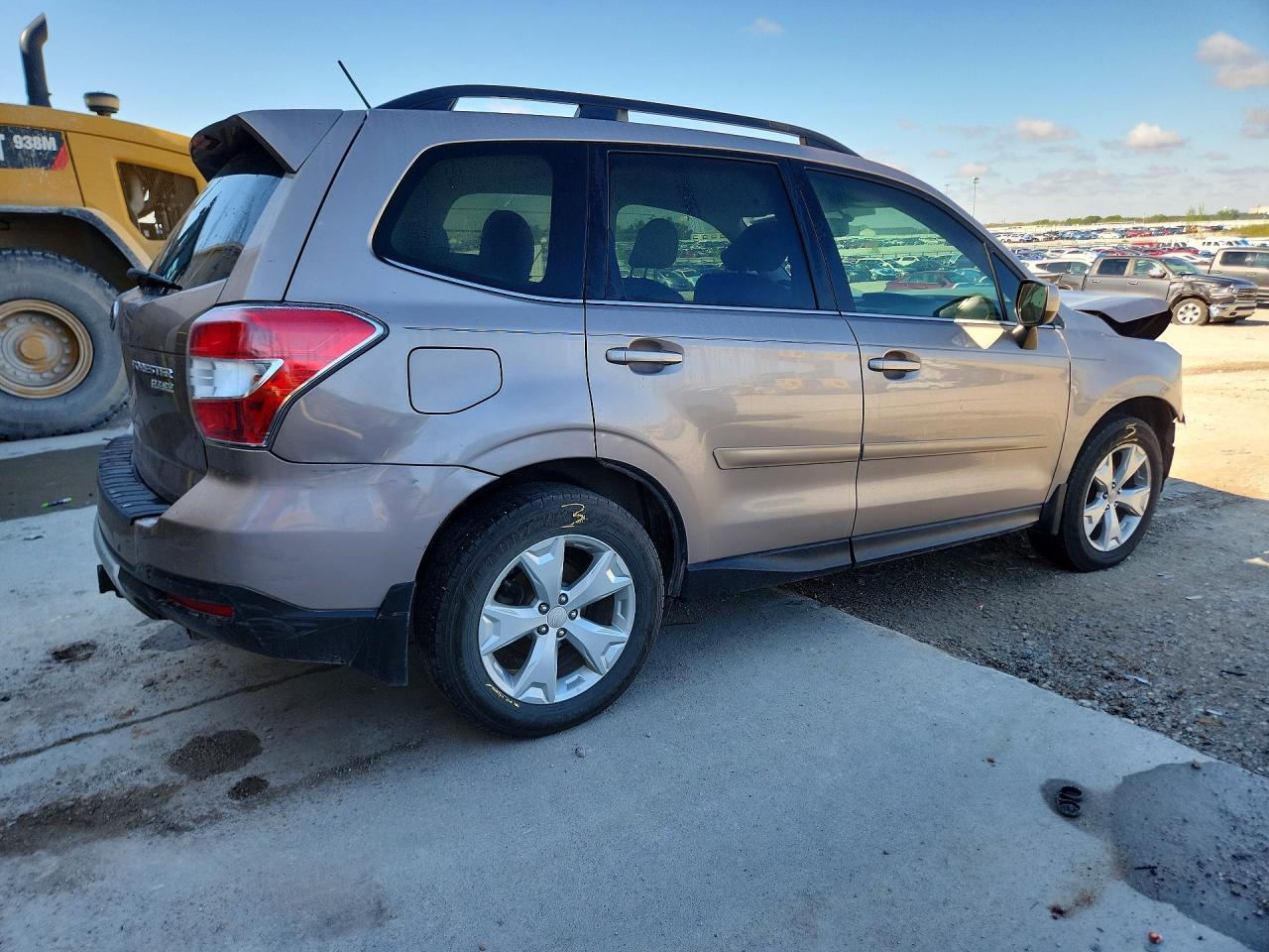 2014 Subaru Forester 2.5i Limited Tan vin: JF2SJAHC4EH526880