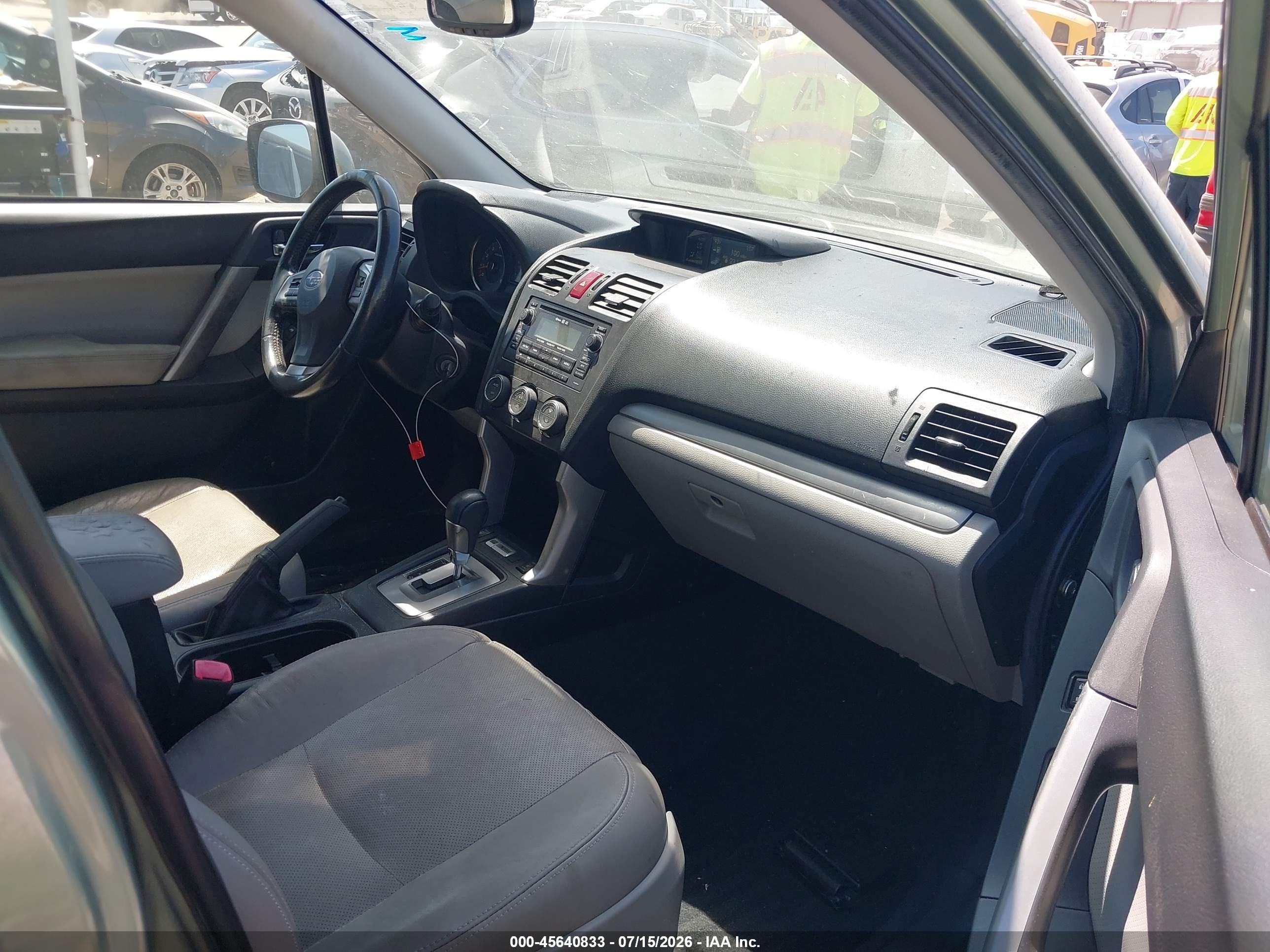 2014 Subaru Forester 2.5i Limited Green vin: JF2SJAHC4EH538706