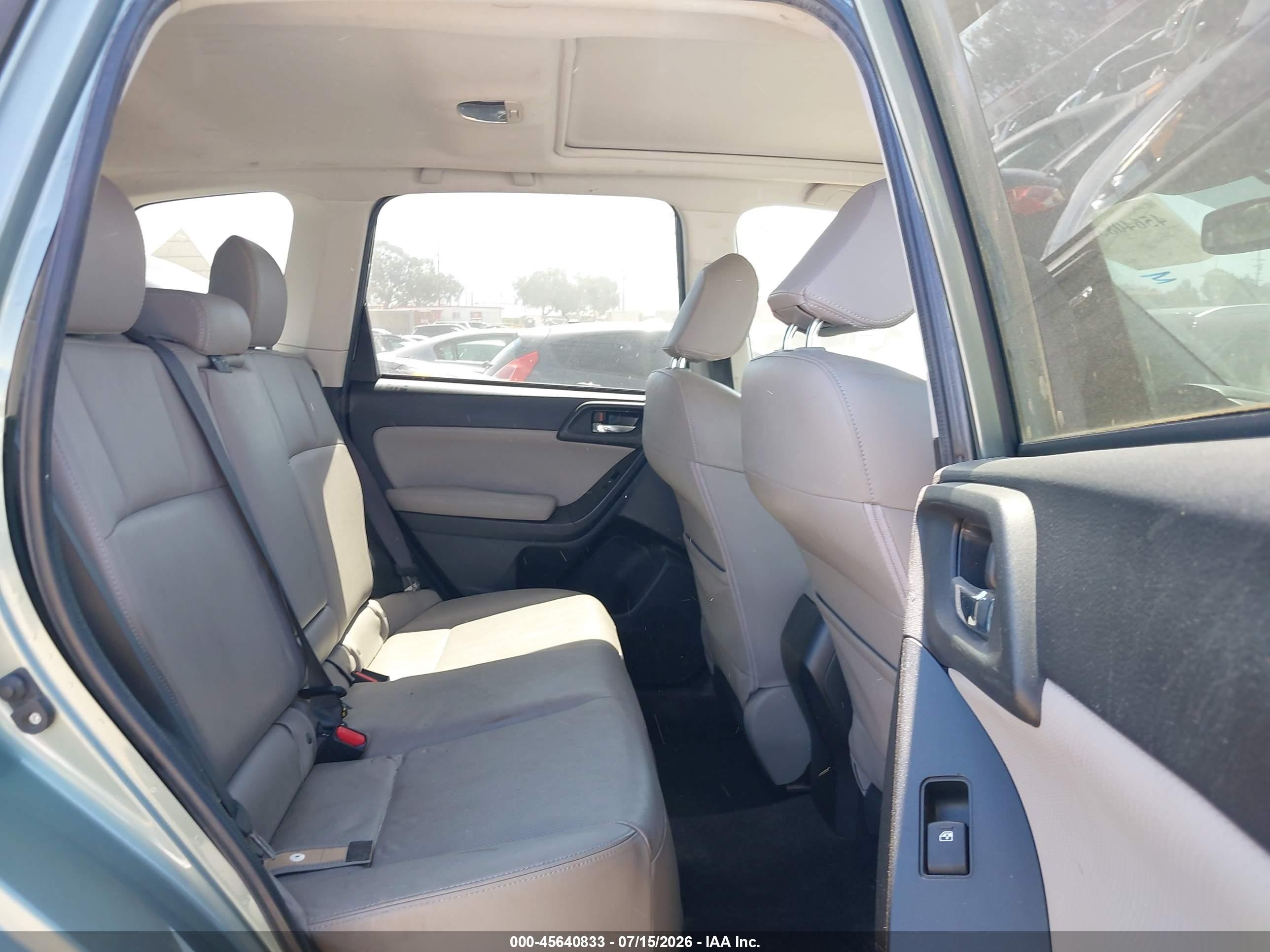 2014 Subaru Forester 2.5i Limited Green vin: JF2SJAHC4EH538706