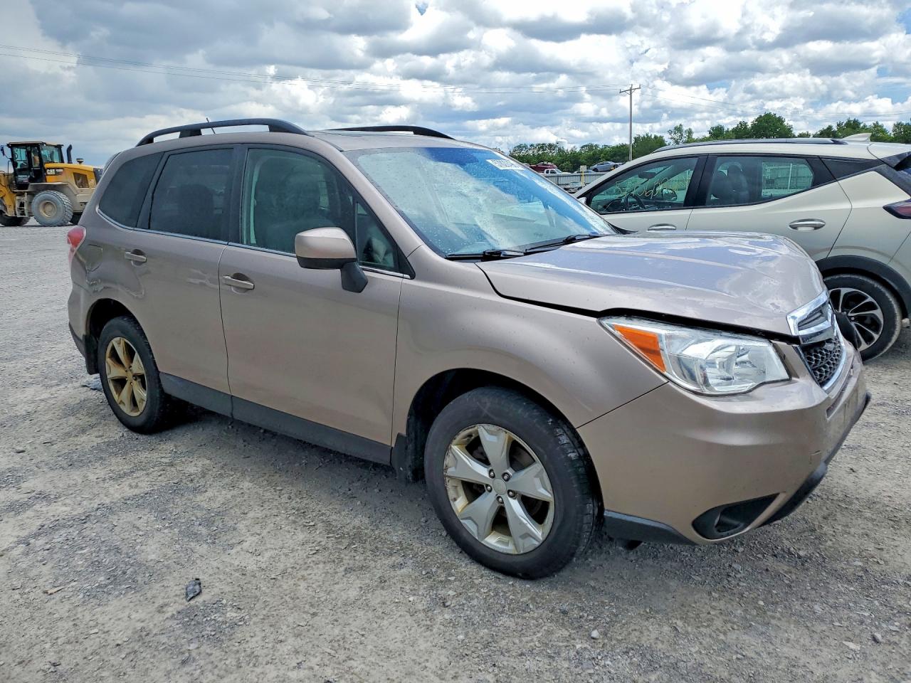 2015 Subaru Forester 2.5i Limited Tan vin: JF2SJAHC4FH407602
