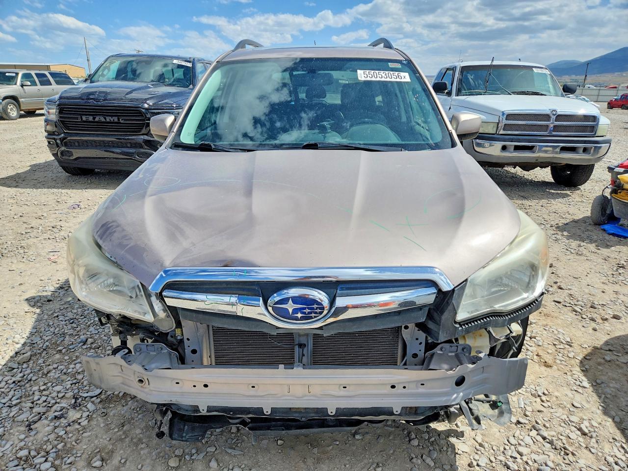 2015 Subaru Forester 2.5i Limited Tan vin: JF2SJAHC4FH410211