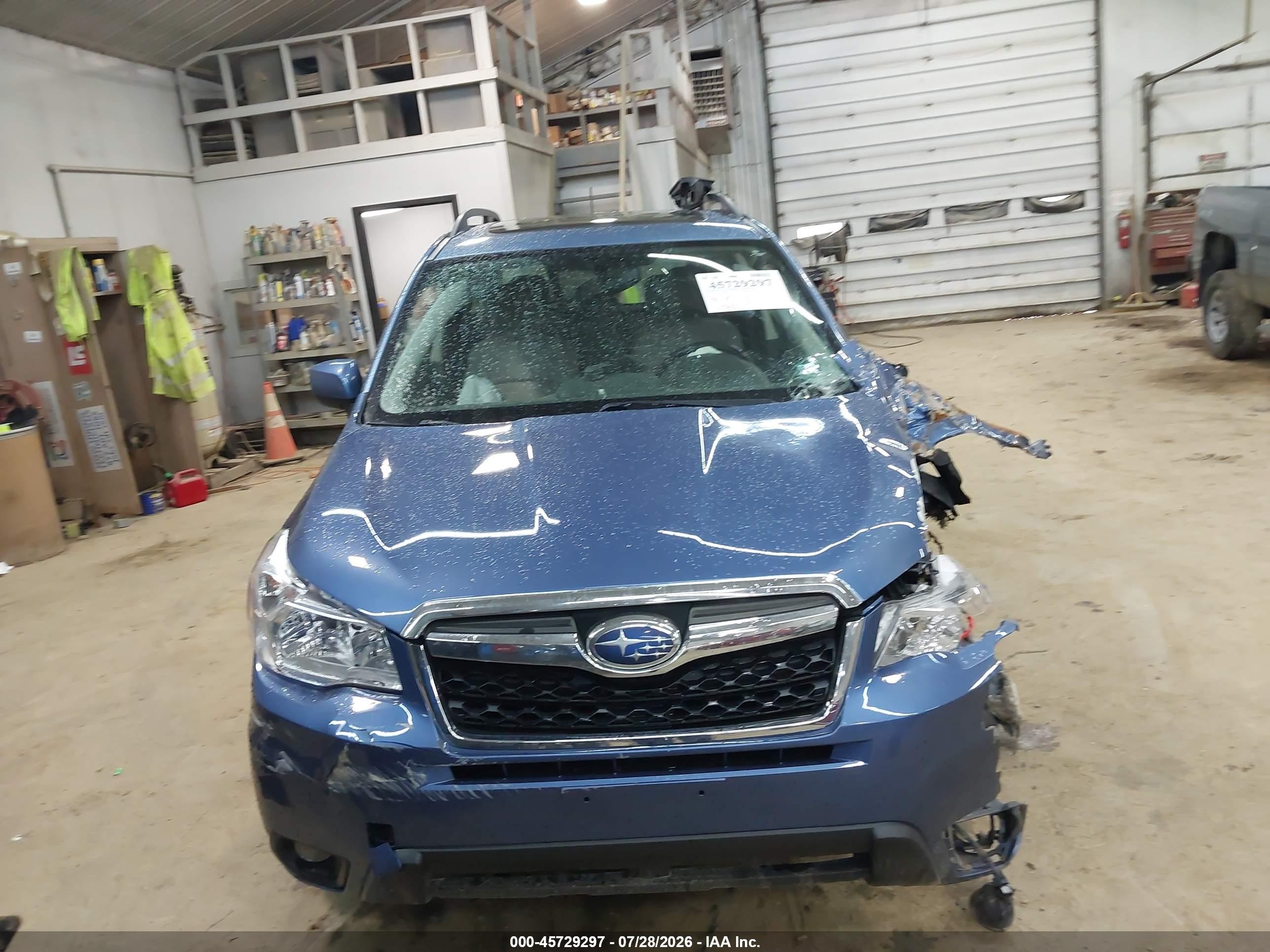 2015 Subaru Forester 2.5i Limited Blue vin: JF2SJAHC4FH431155