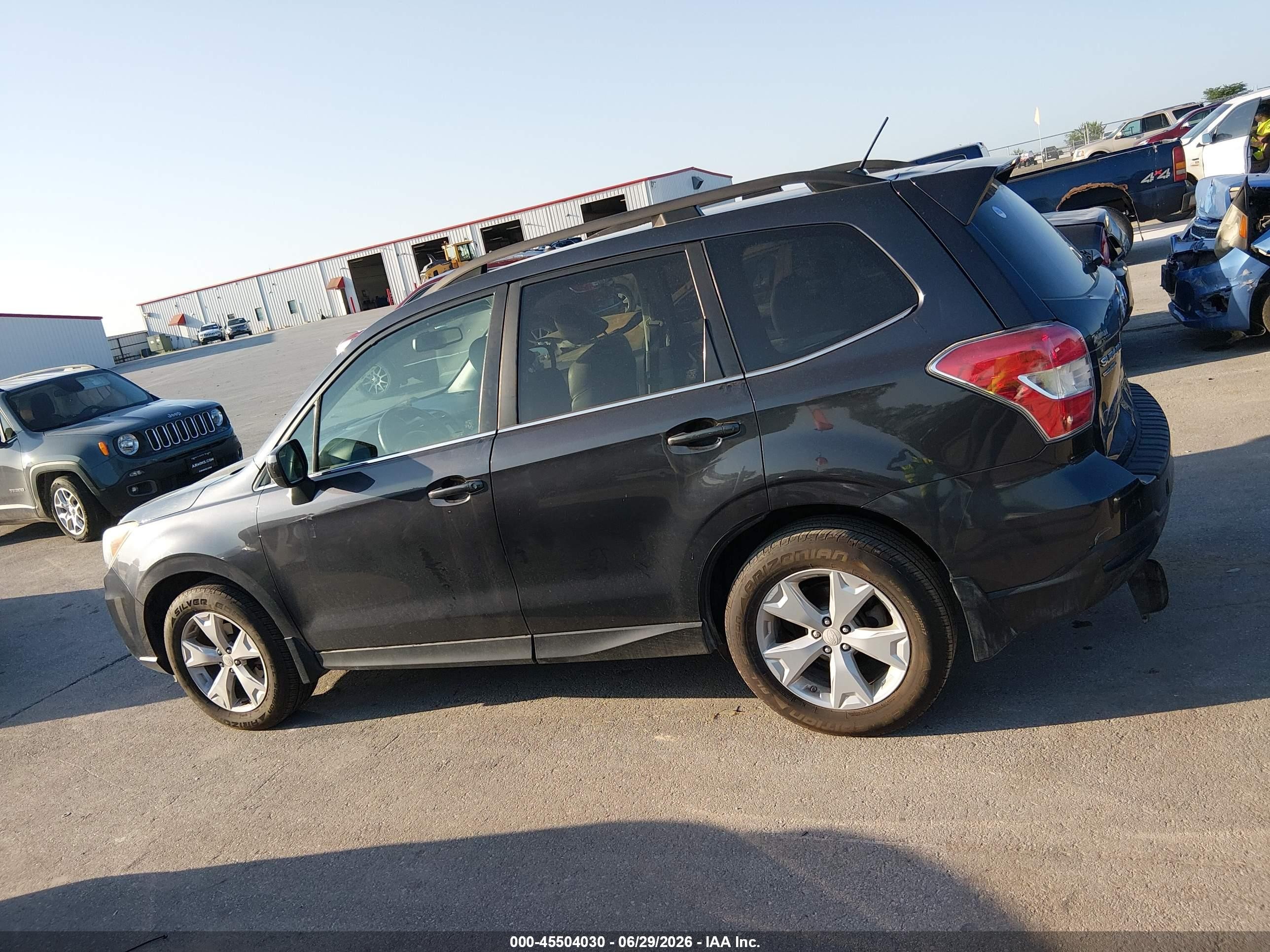 2015 Subaru Forester 2.5i Limited Gold vin: JF2SJAHC4FH498578