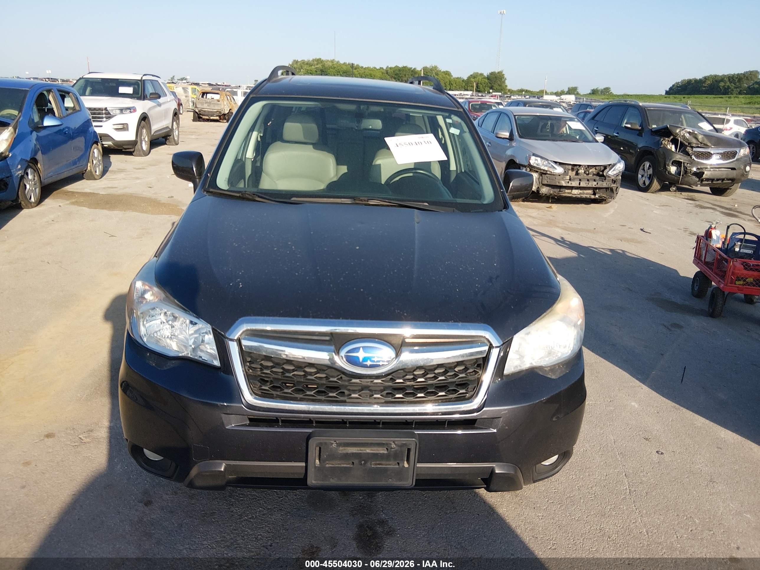 2015 Subaru Forester 2.5i Limited Gold vin: JF2SJAHC4FH498578