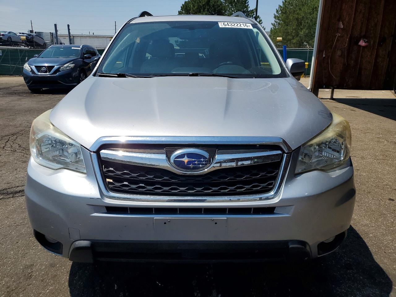 2015 Subaru Forester 2.5i Limited Silver vin: JF2SJAHC4FH505769