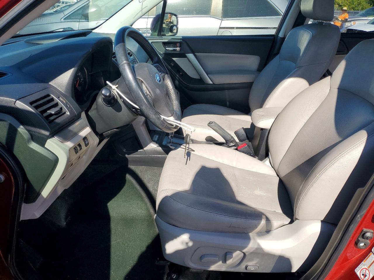 2014 Subaru Forester 2.5i Limited Burgundy vin: JF2SJAHC5EH400446