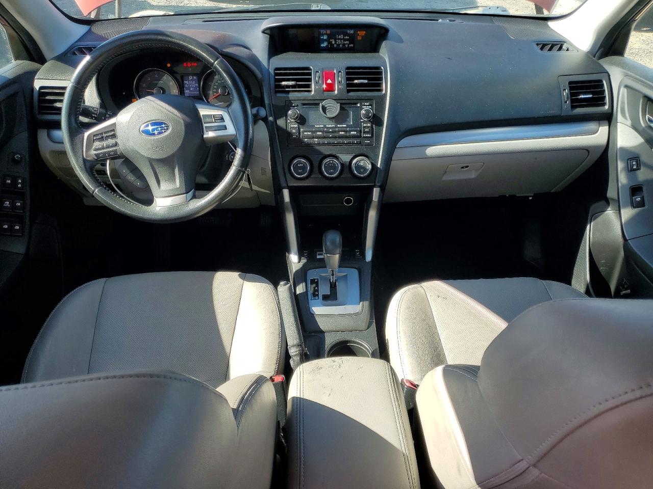 2014 Subaru Forester 2.5i Limited Burgundy vin: JF2SJAHC5EH400446