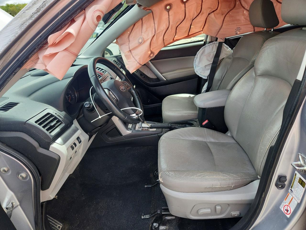 2014 Subaru Forester 2.5i Limited Silver vin: JF2SJAHC5EH406229
