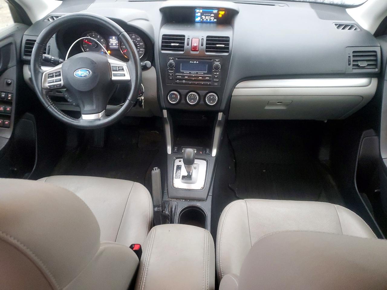 2014 Subaru Forester 2.5i Limited White vin: JF2SJAHC5EH440218
