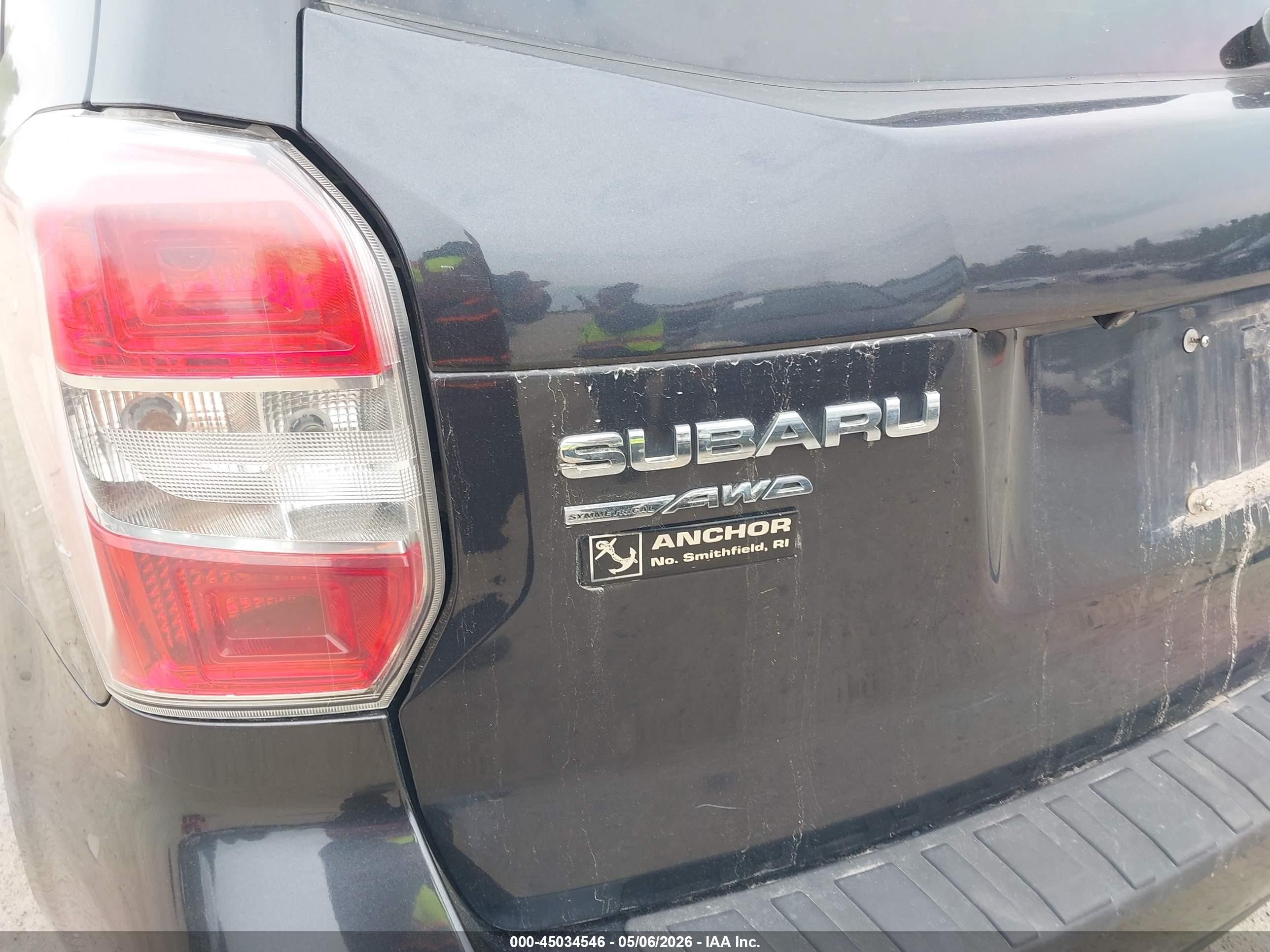 2014 Subaru Forester 2.5i Limited Blue vin: JF2SJAHC5EH522563